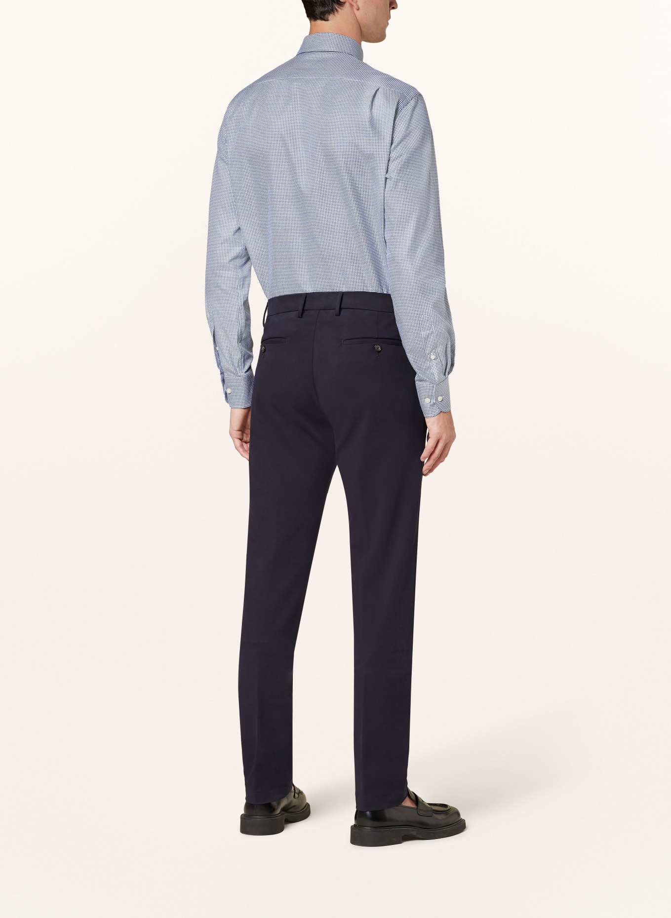 PAUL & SHARK Hemd Regular Fit: BLAU/ WEISS