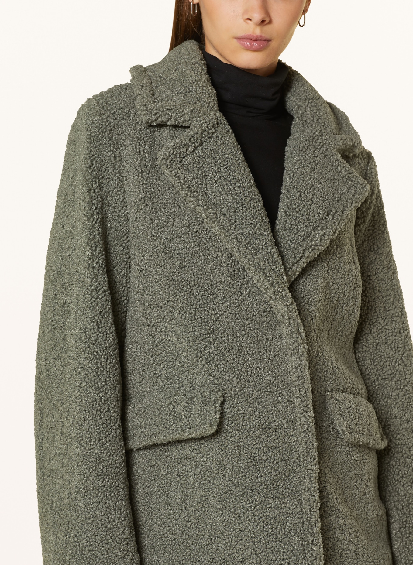 Ichi teddy coat hot sale