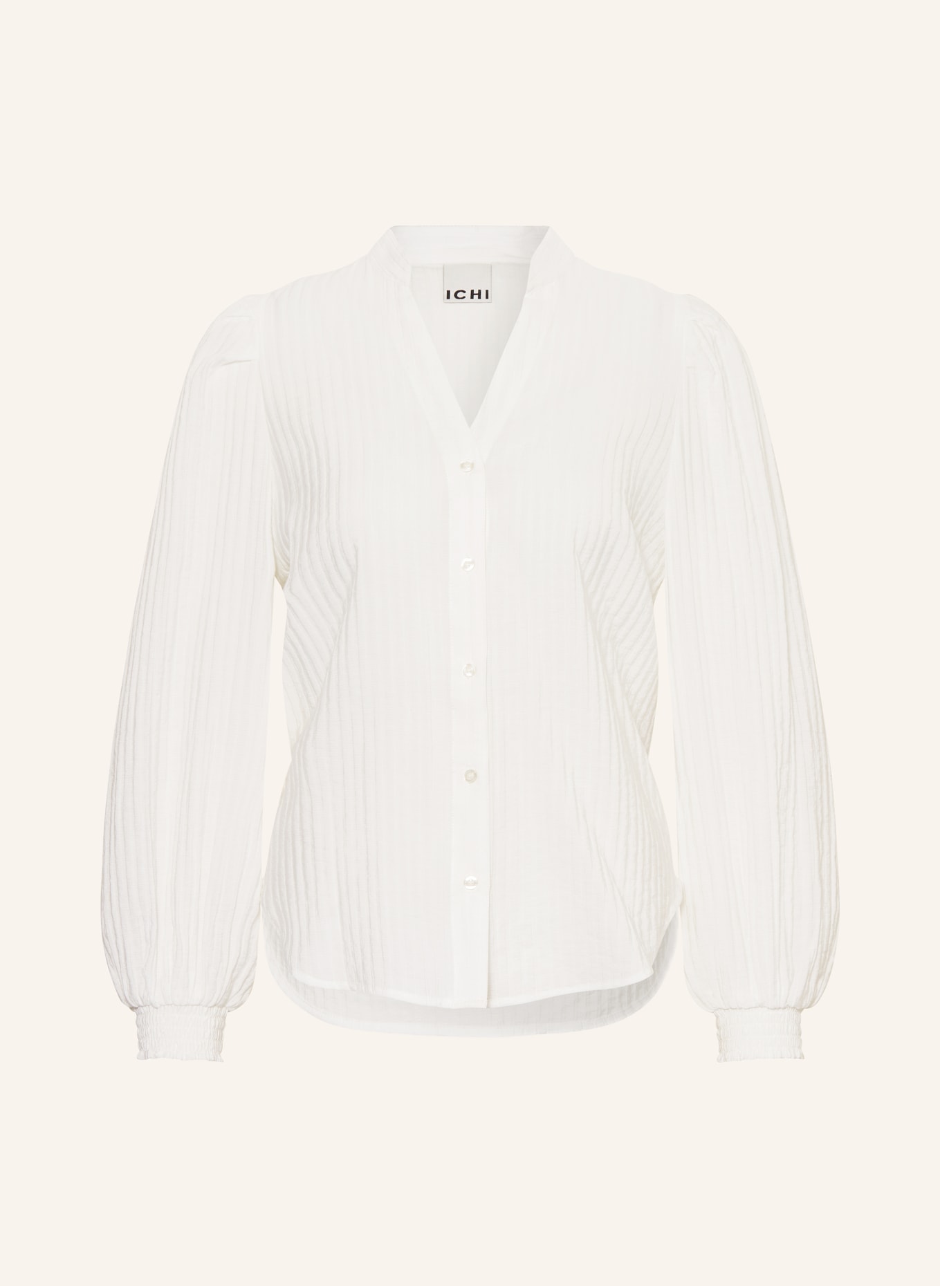 ICHI Blouse IHCINAVI, Color: WHITE (Image 1)