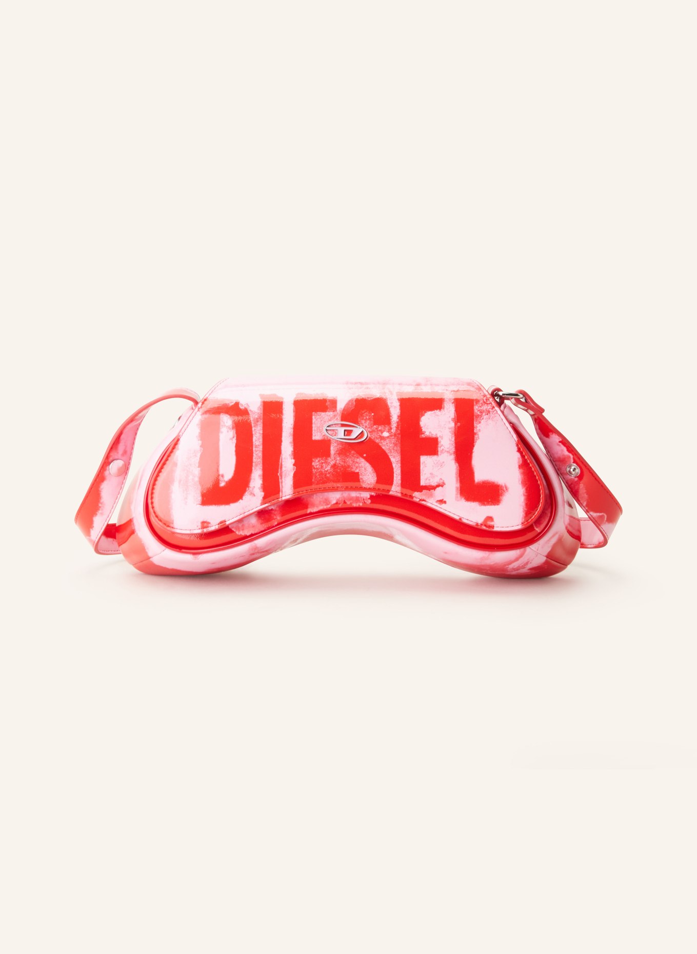 DIESEL Umhangetasche in pink rot