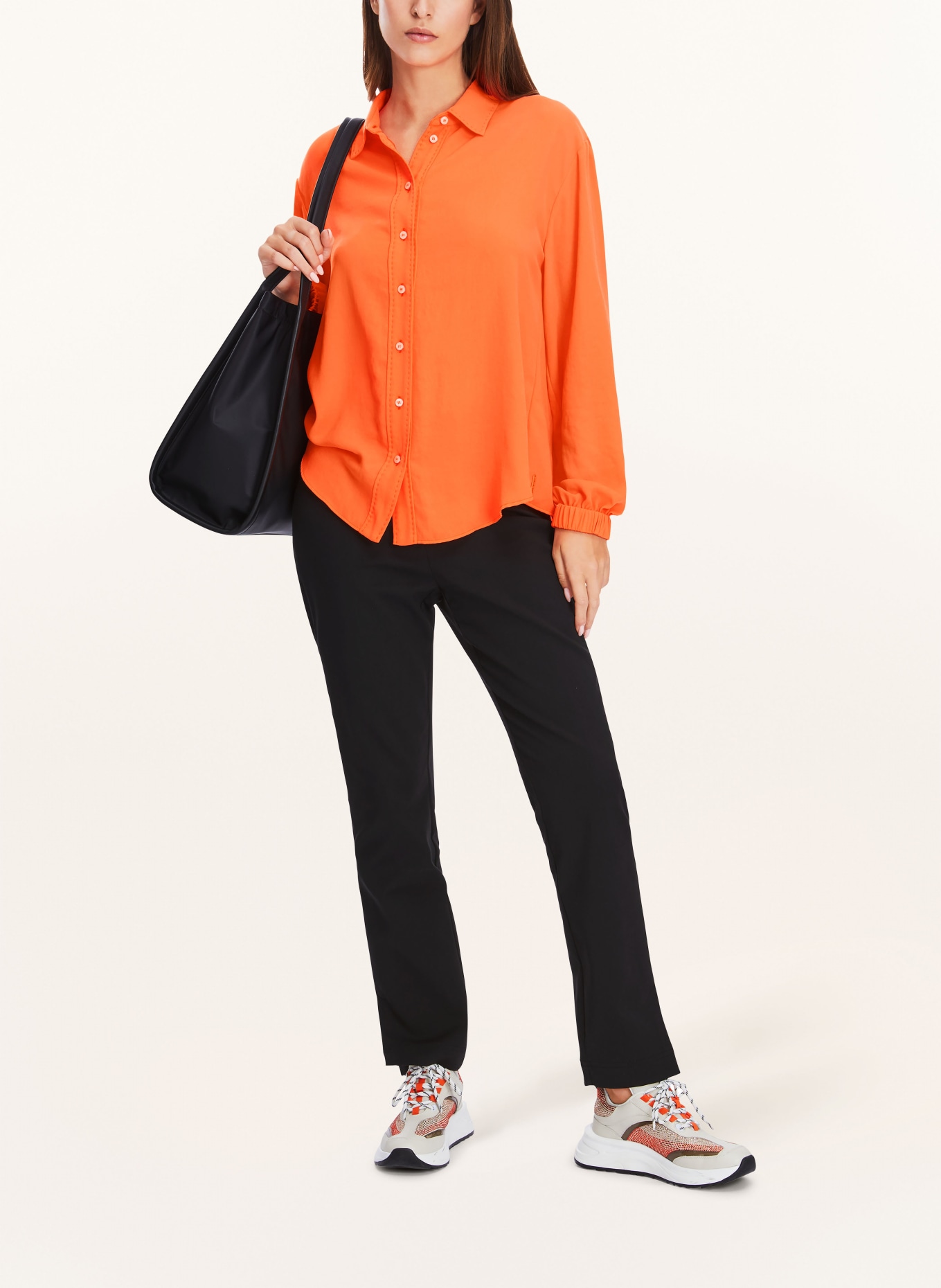 MARC CAIN Shirt blouse, Color: 466 bright coral (Image 2)