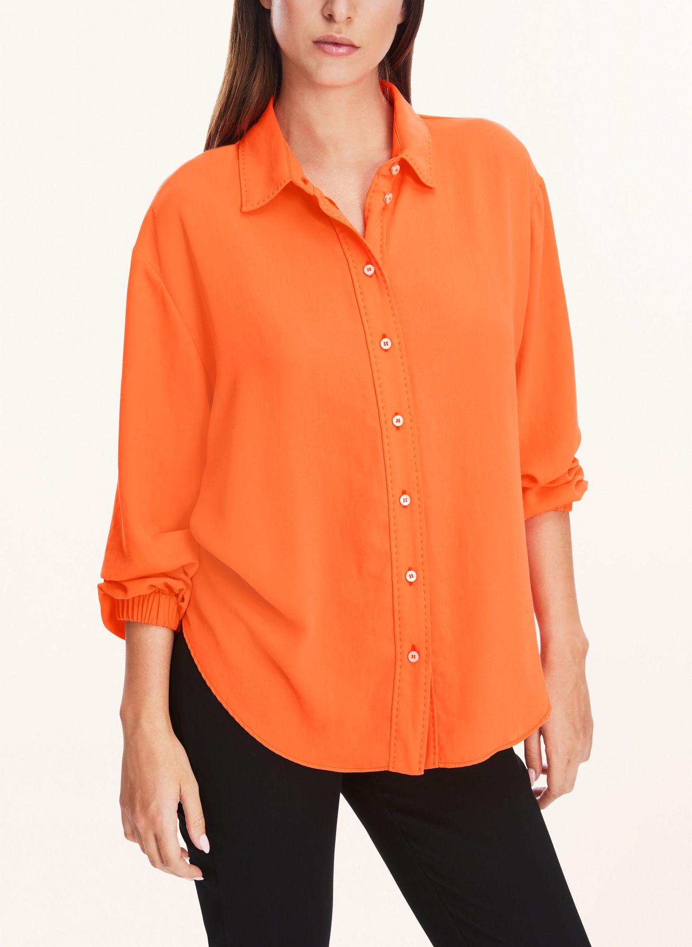 MARC CAIN Shirt blouse, Color: 466 bright coral (Image 4)