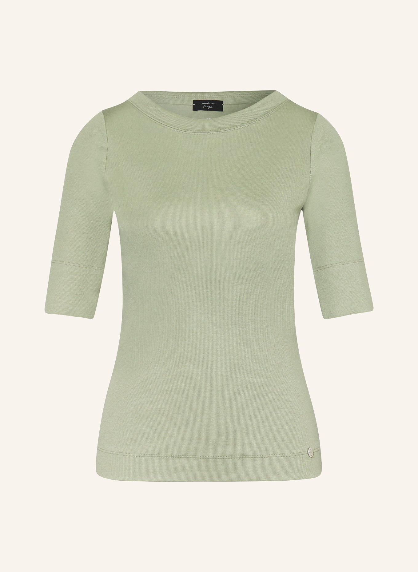 MARC CAIN Shirt with 3/4 sleeves, Color: 503 frozen sage (Image 1)