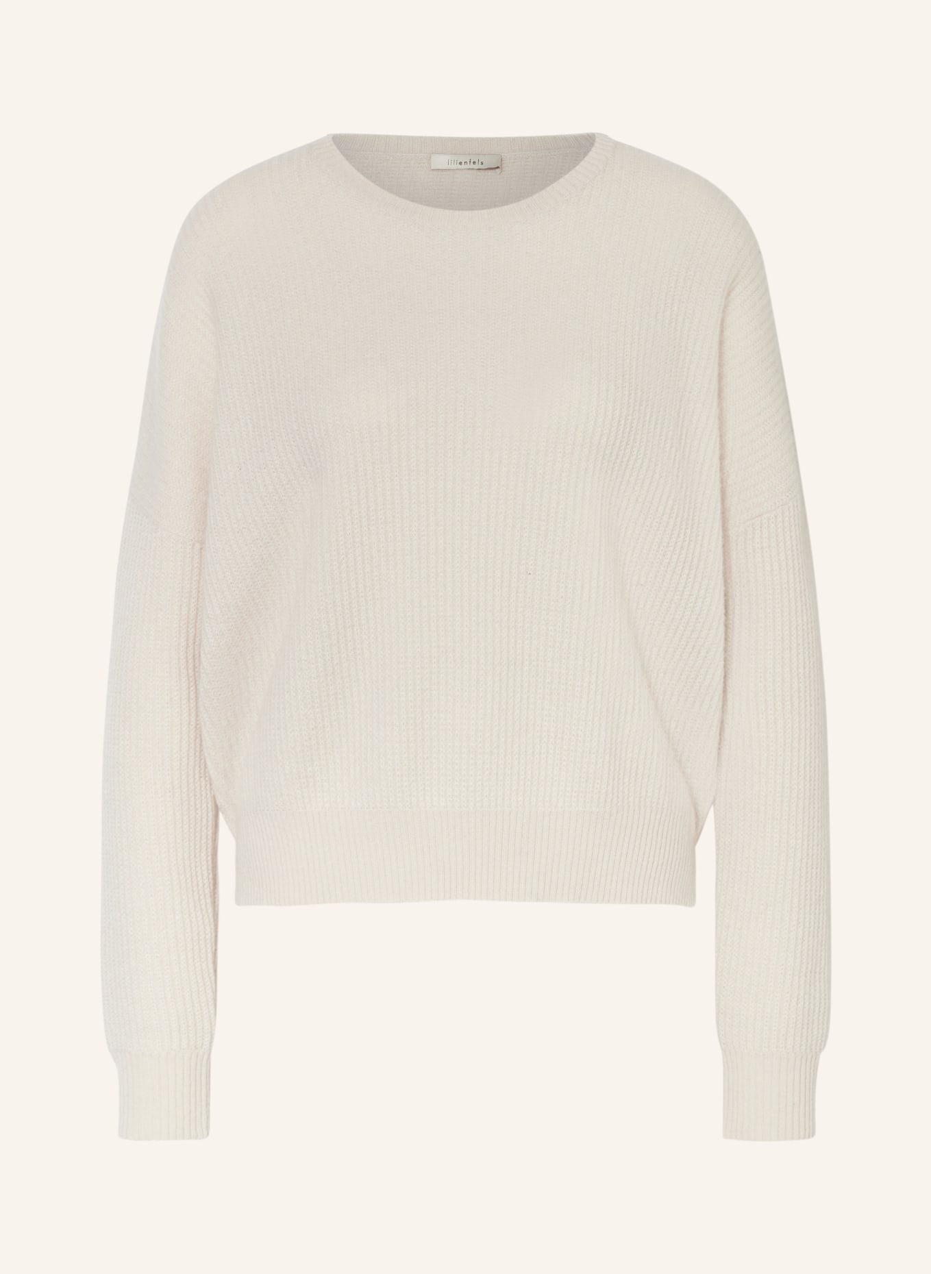 lilienfels Cashmere-Pullover, Farbe: CREME (Bild 1)