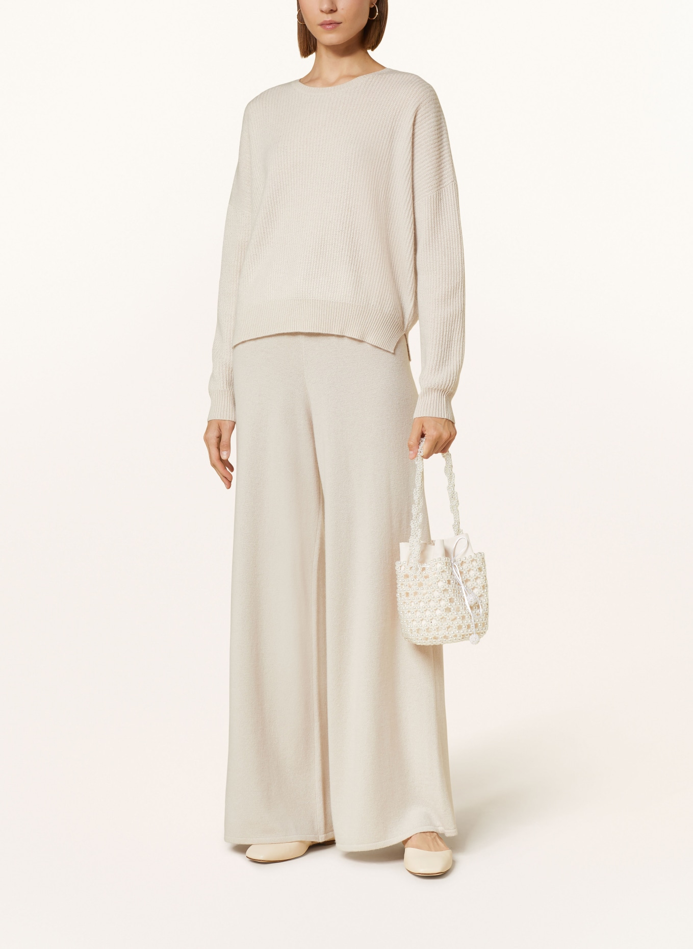 lilienfels Cashmere-Pullover, Farbe: CREME (Bild 2)