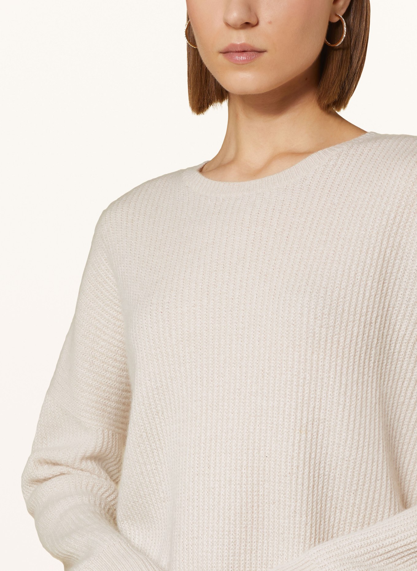 lilienfels Cashmere-Pullover, Farbe: CREME (Bild 4)
