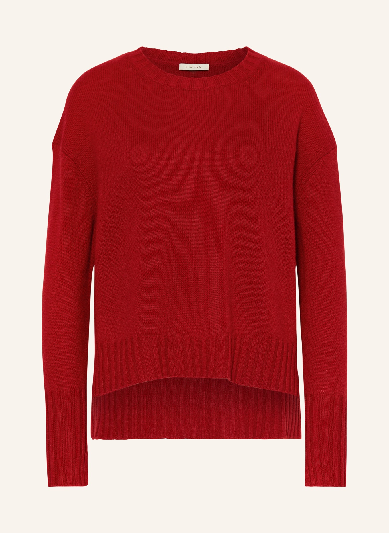 lilienfels Cashmere sweater, Color: DARK RED (Image 1)