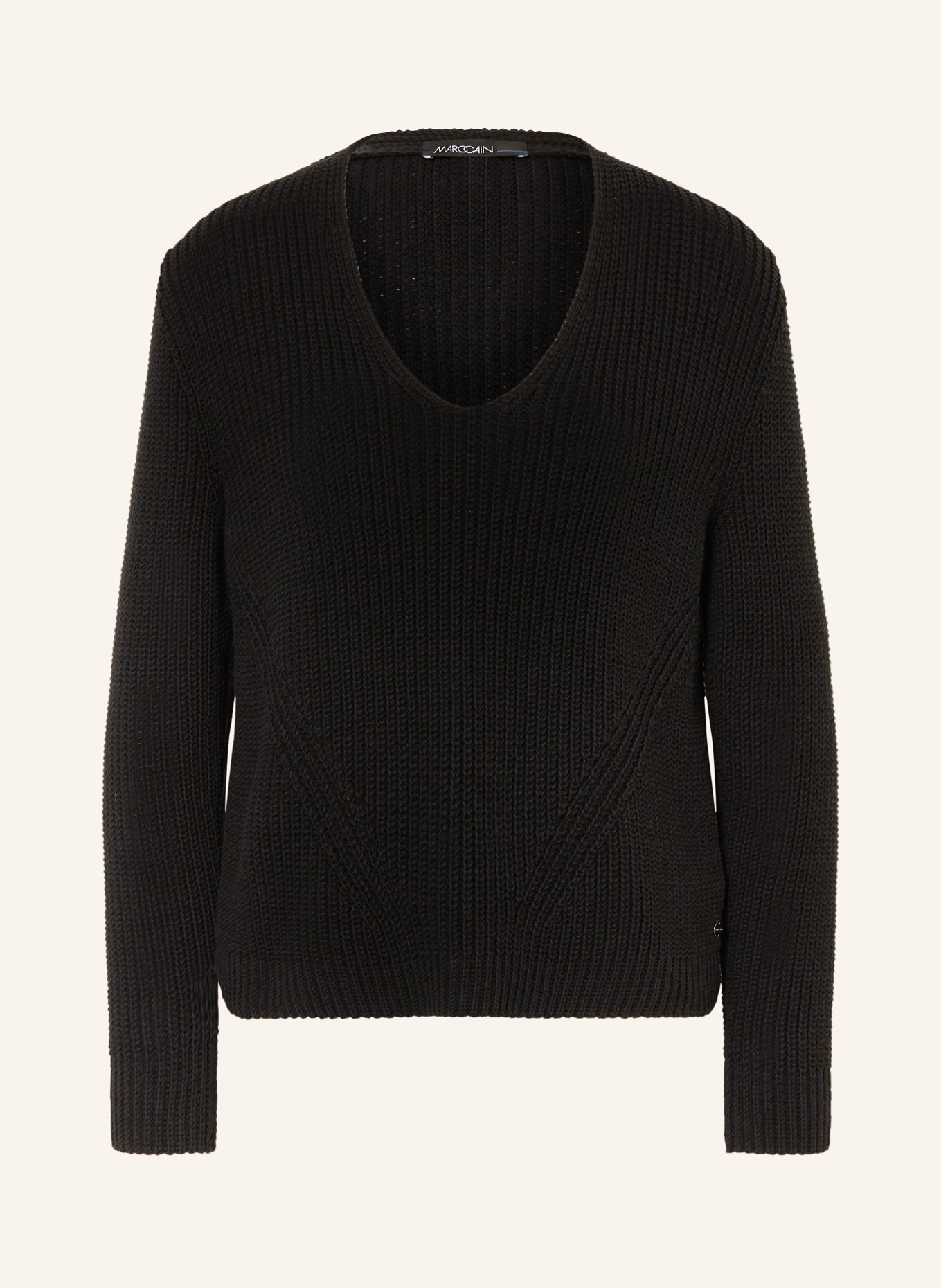 MARC CAIN Pullover: 900 BLACK