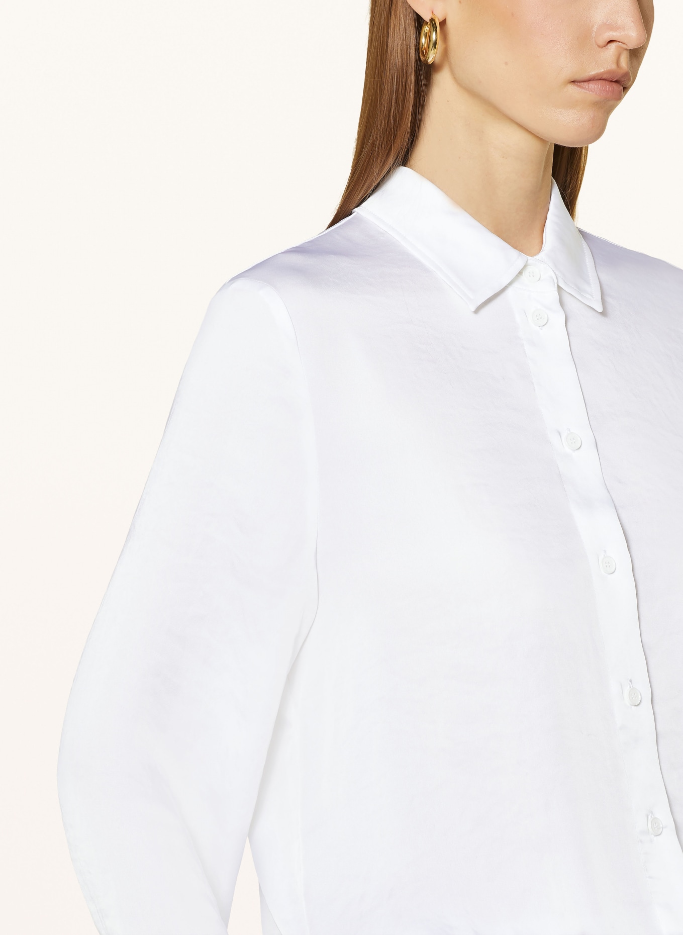 MARC CAIN Shirt blouse, Color: WHITE (Image 4)