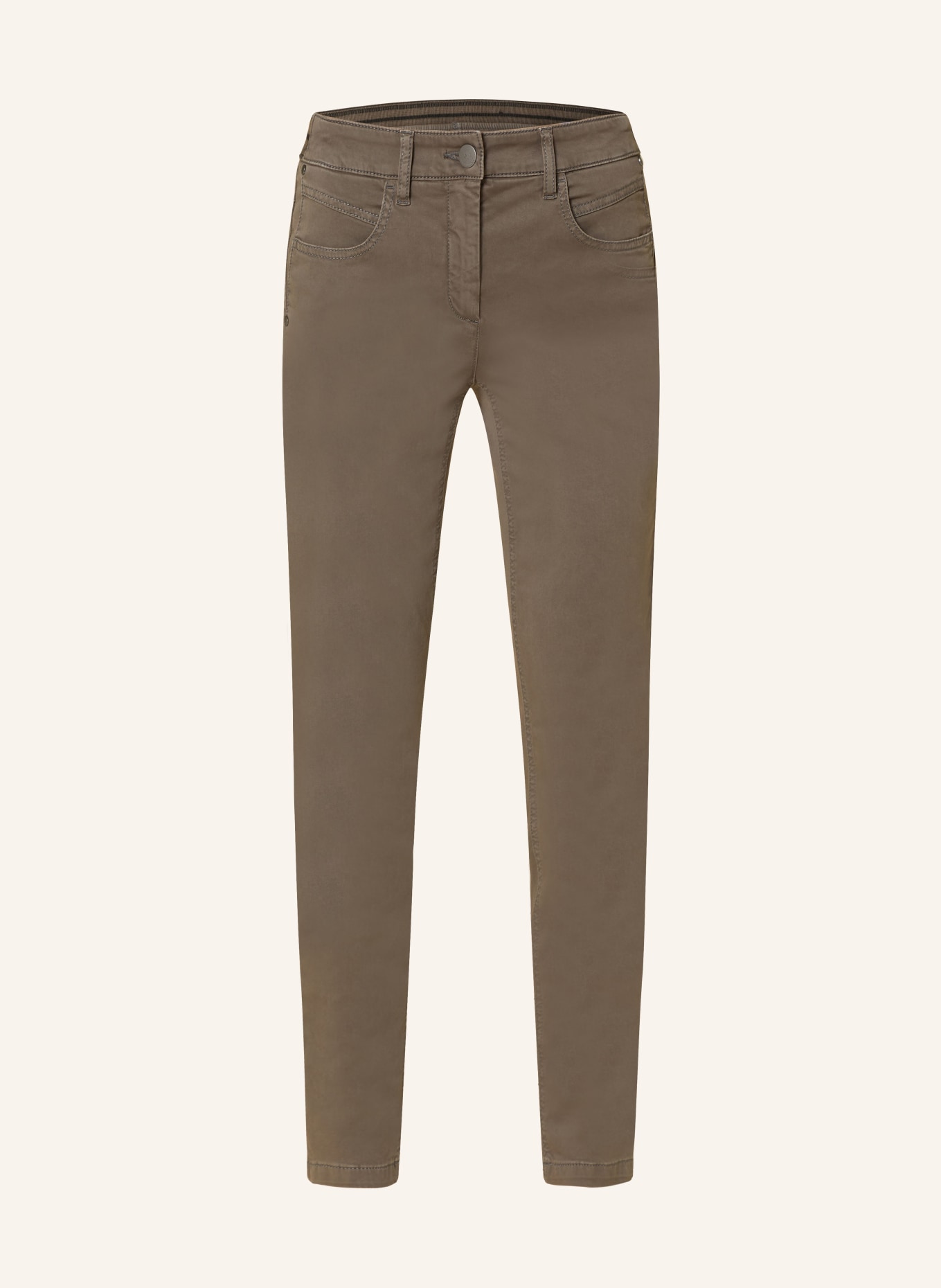 LUISA CERANO Skinny Jeans, Farbe: TAUPE (Bild 1)