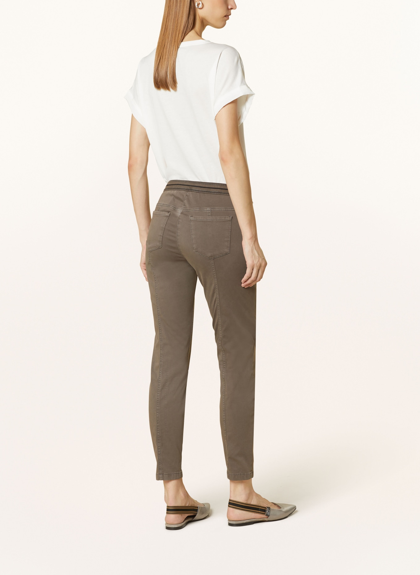 LUISA CERANO Skinny Jeans, Farbe: TAUPE (Bild 3)