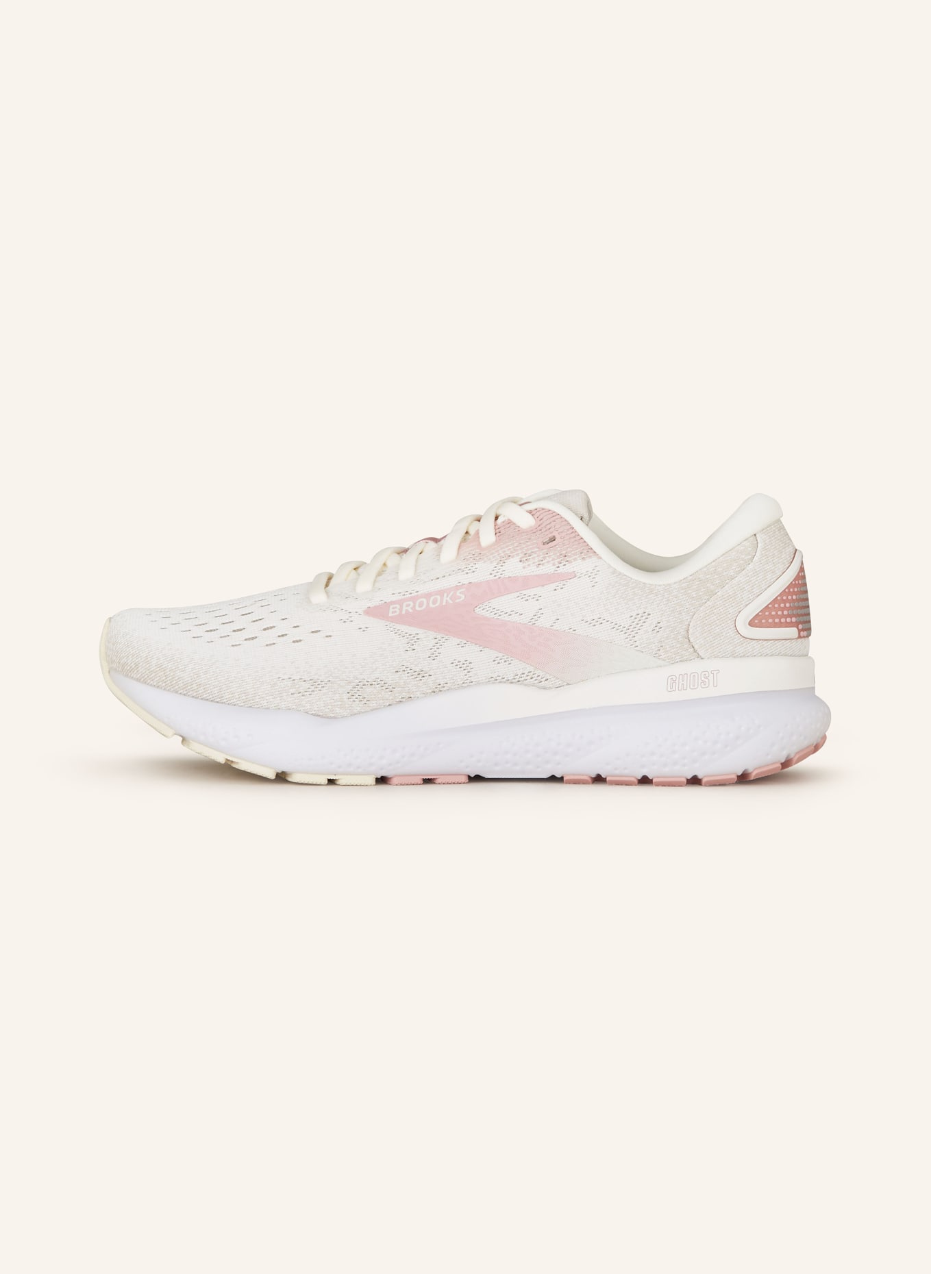 BROOKS Running shoes GHOST 16, Color: WHITE/ PINK (Image 4)