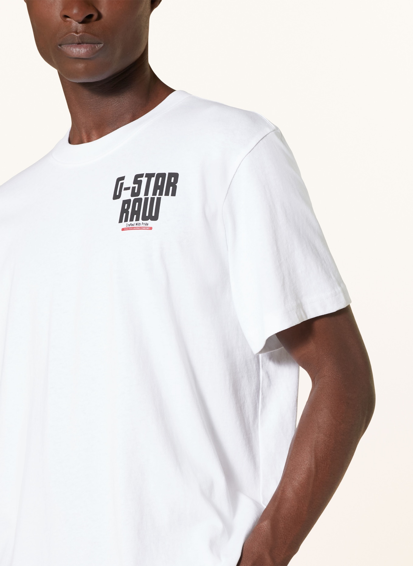 G-Star RAW T-shirt, Color: WHITE (Image 4)