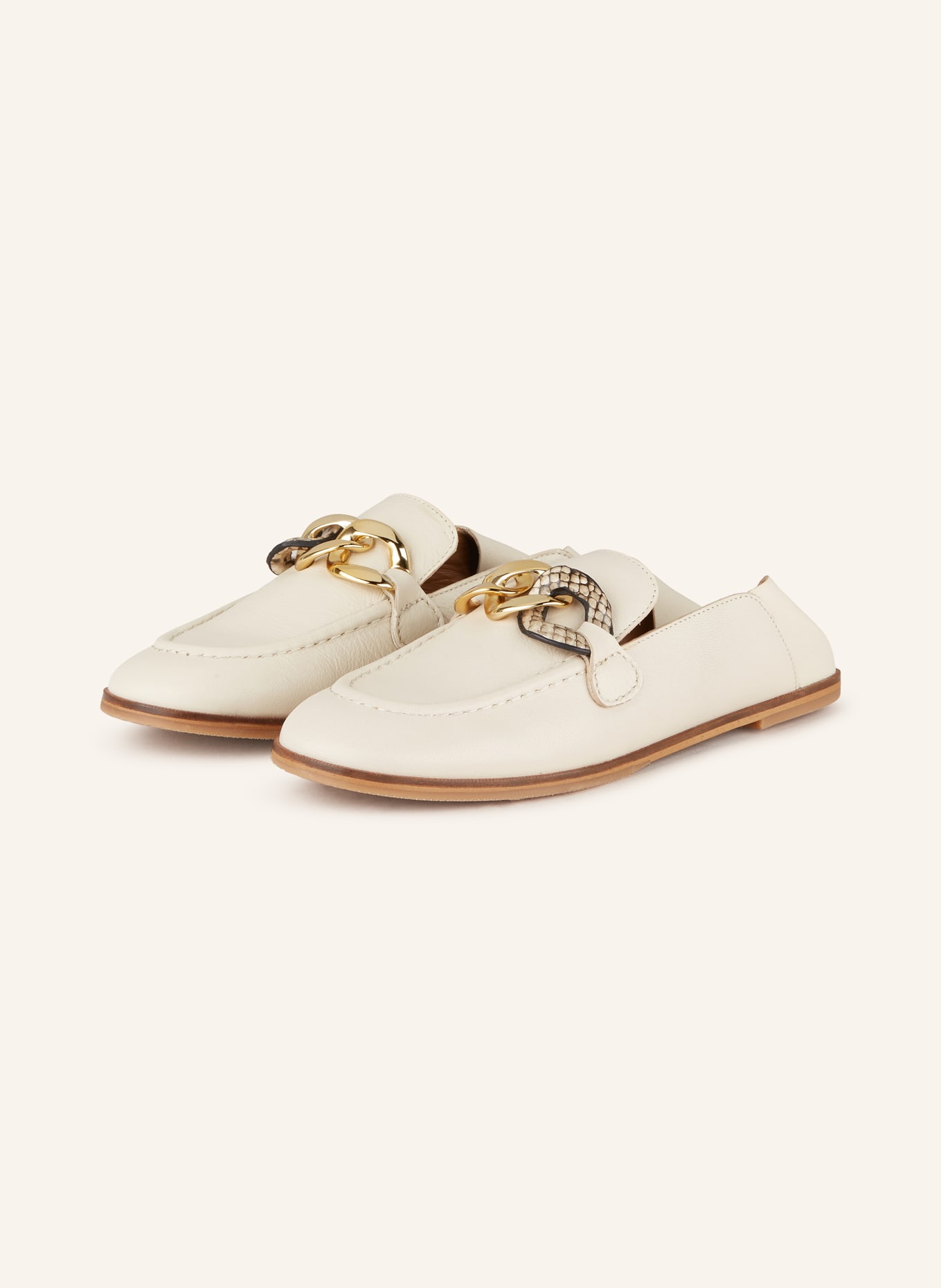 SEE BY CHLOÉ Loafers in 139 ivory