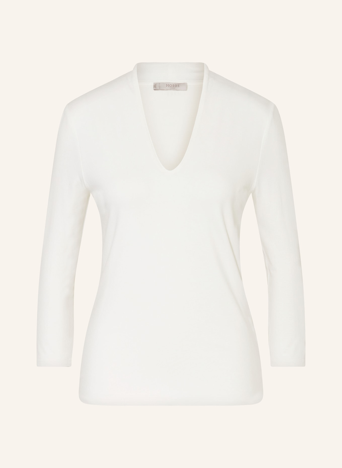 HOBBS Shirt AIMEE mit 3/4-Arm, Farbe: WEISS (Bild 1)