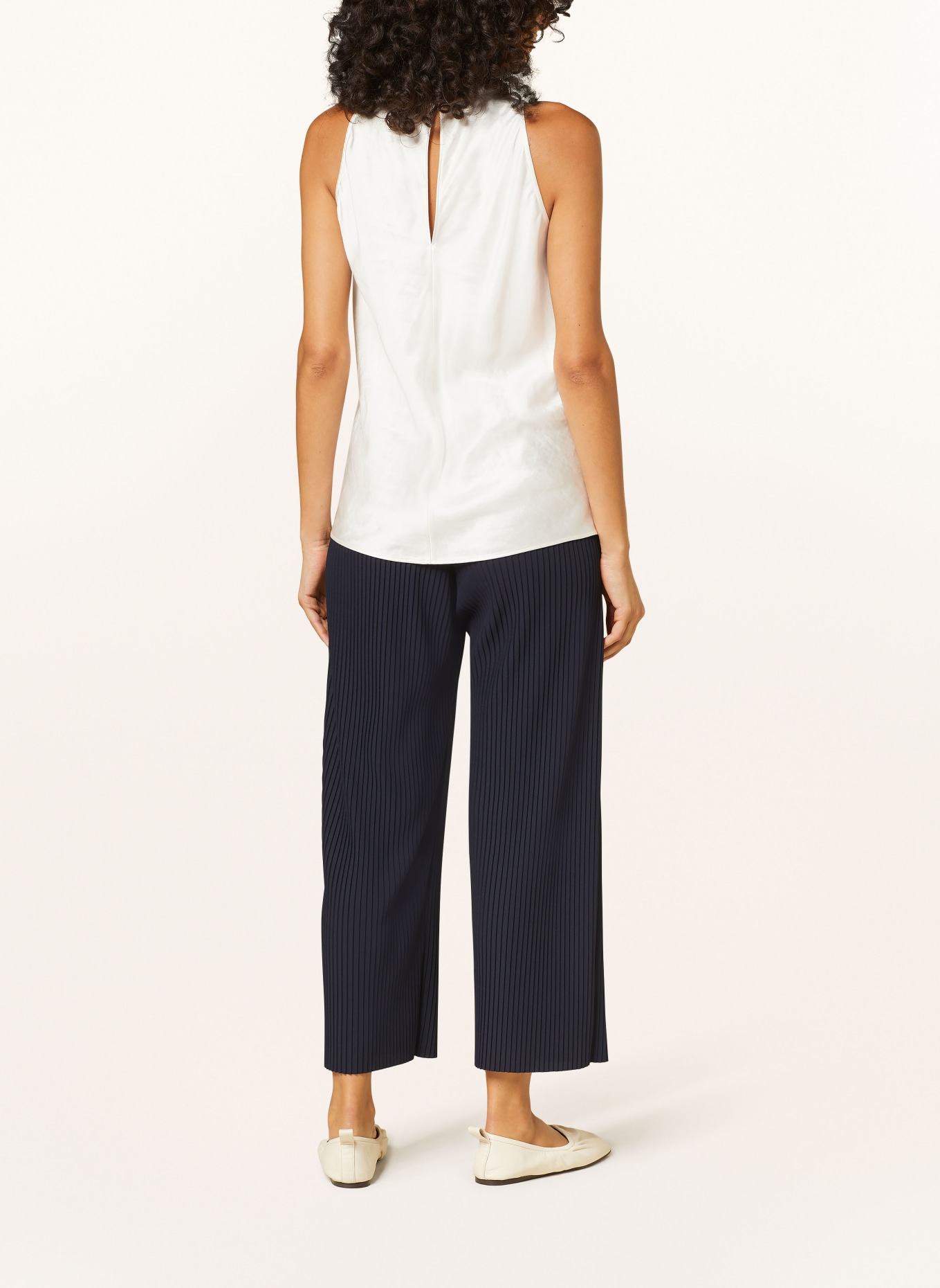 Max Mara LEISURE Culottes ROLANDA with pleats, Color: DARK BLUE (Image 3)