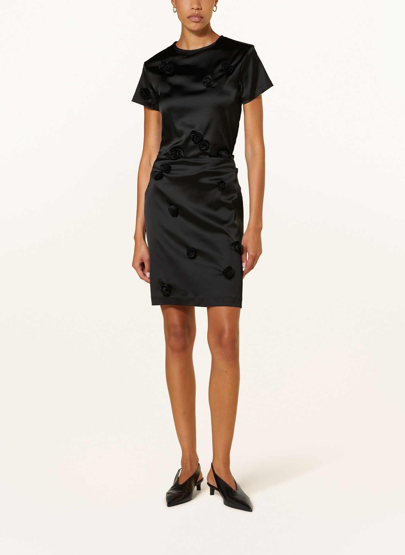 SPORTMAX Bluzka MENDOZA: CZARNY