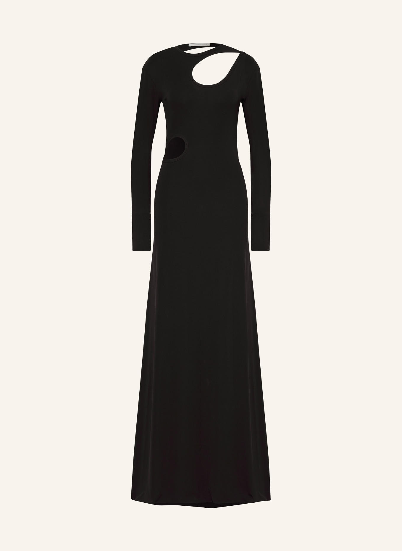 ワンピース VICTORIA BECKHAM BLACK VISCOSE DRESS WITH CUT-OUT Victoria Beckham Black Cut-Out Shoulder Dress Size 4 – Mine