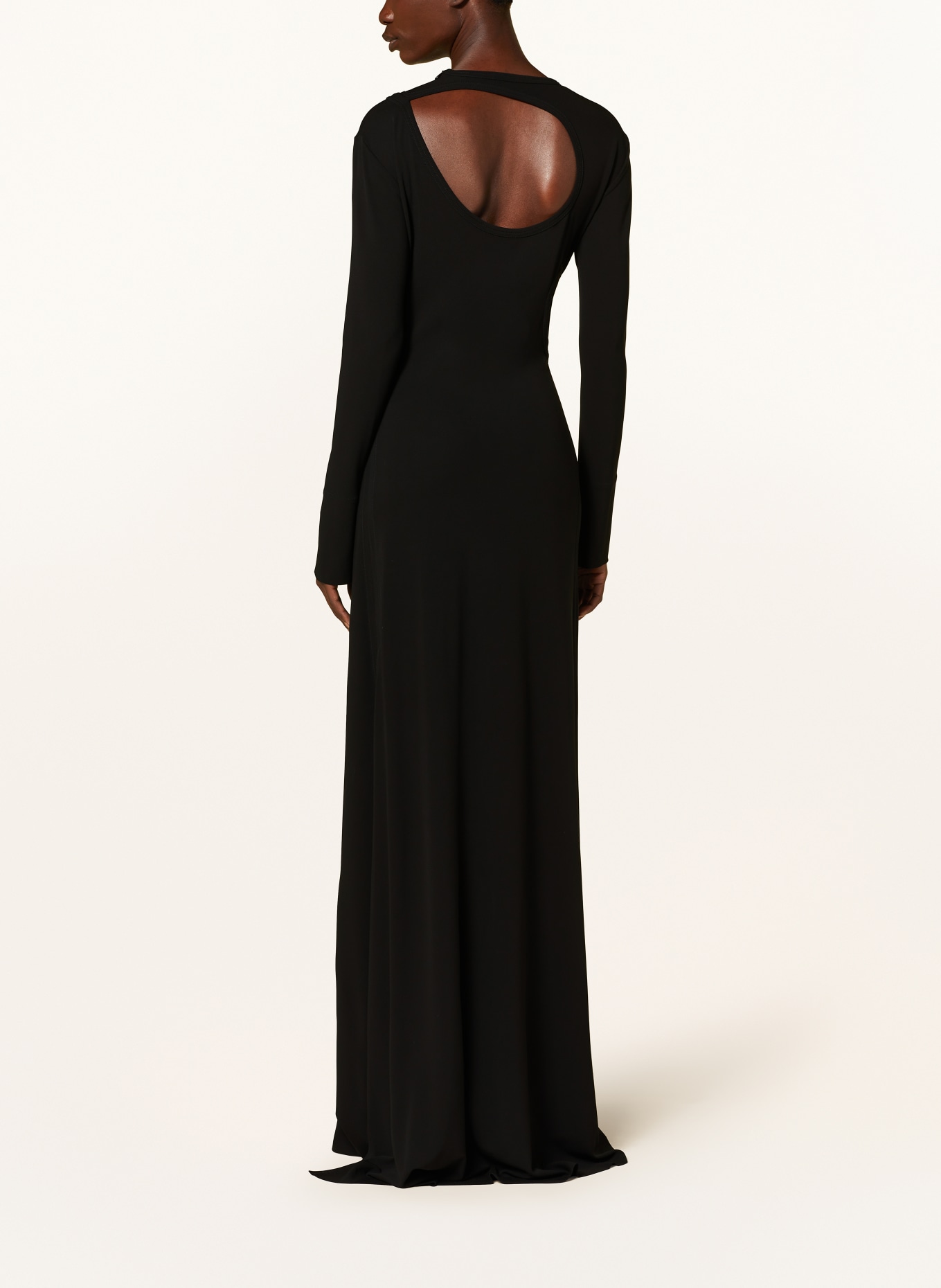 VICTORIA BECKHAM Abendkleid mit Cut-outs: SCHWARZ
