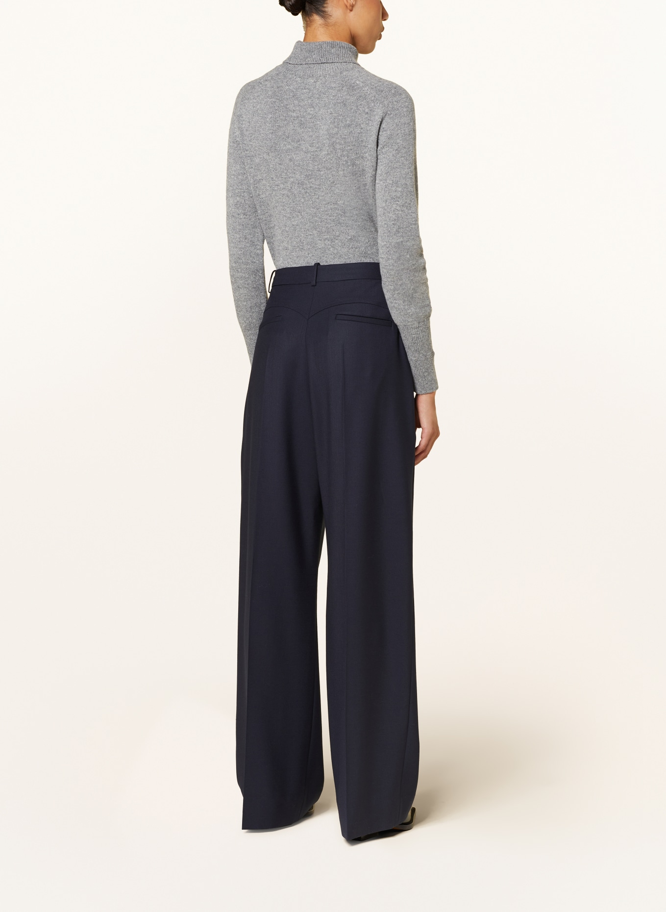 VICTORIA BECKHAM pull à col roulé: GRIS