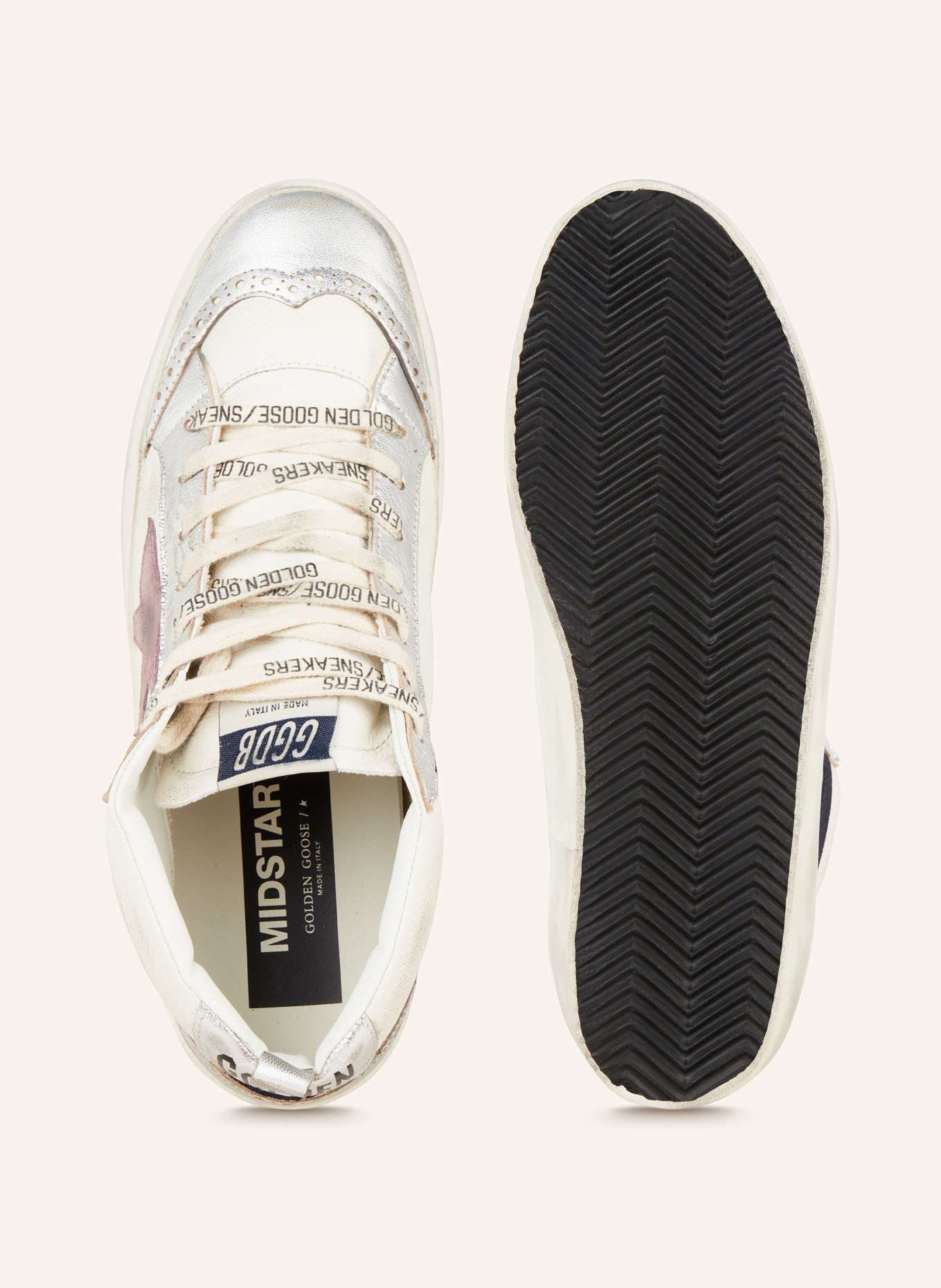 GOLDEN GOOSE Hightop Sneaker MID STAR