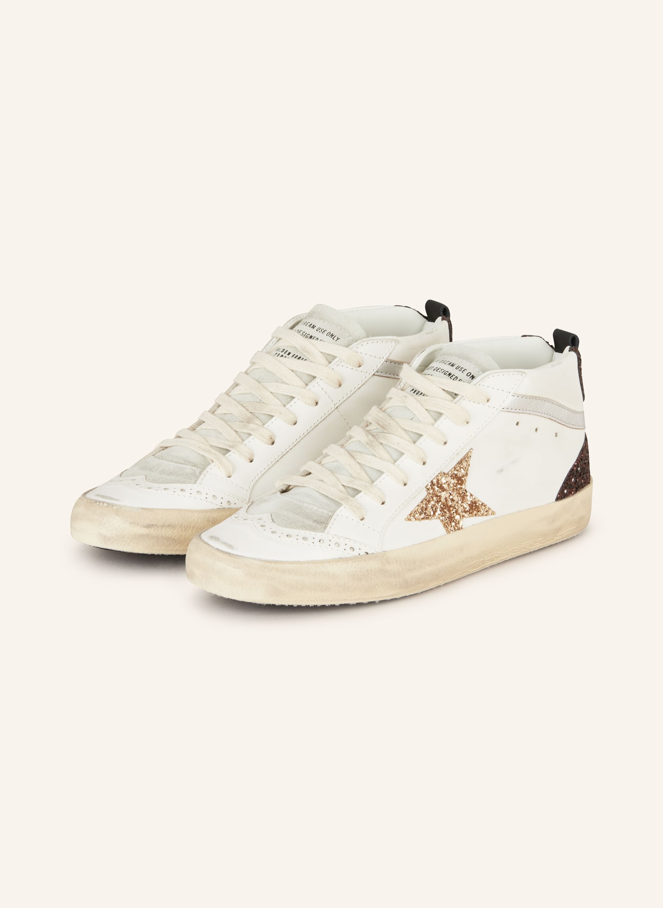 GOLDEN GOOSE Hightop-Sneaker MID STAR, Farbe: WEISS (Bild 1)