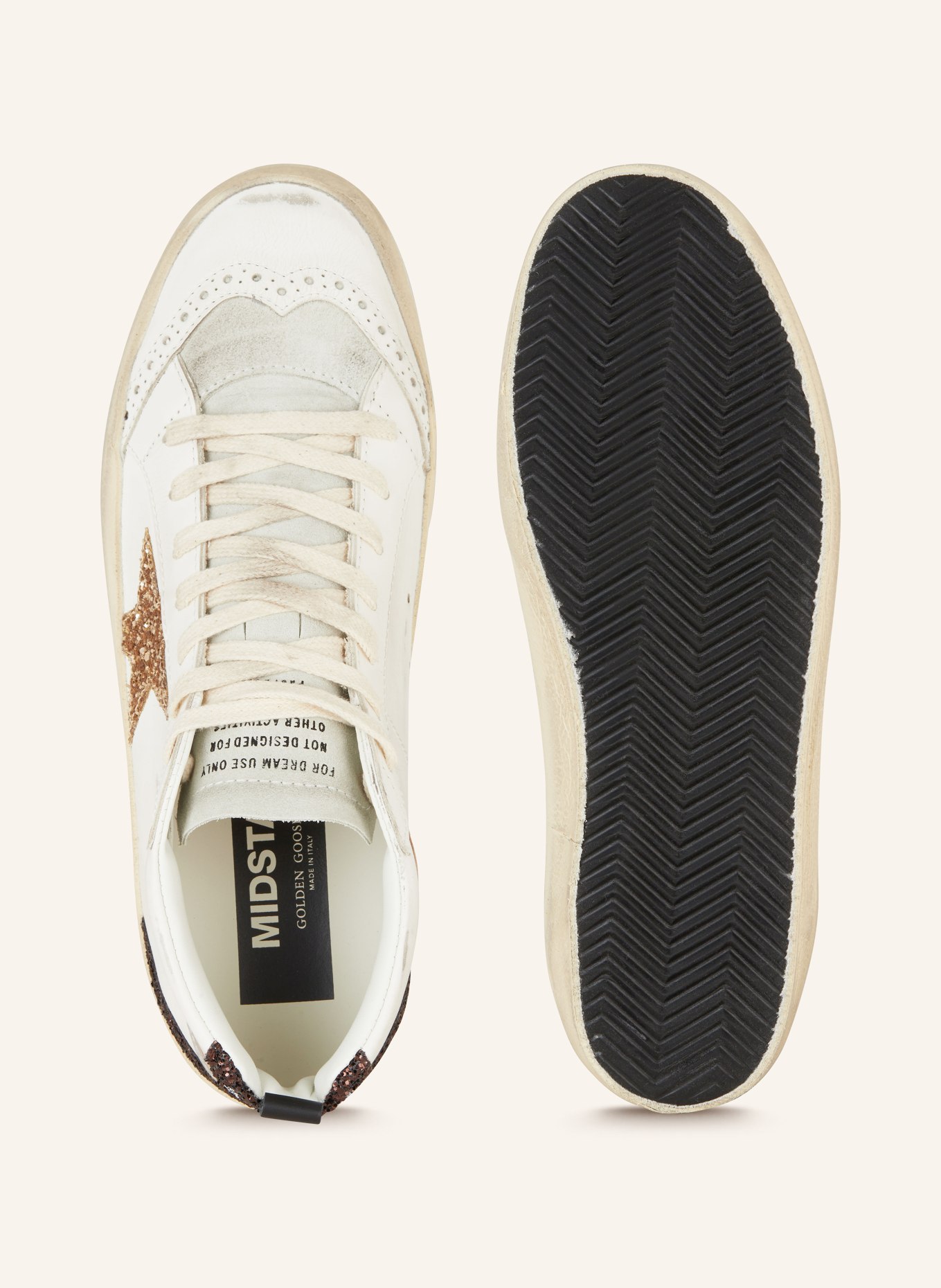 GOLDEN GOOSE Hightop-Sneaker MID STAR, Farbe: WEISS (Bild 5)