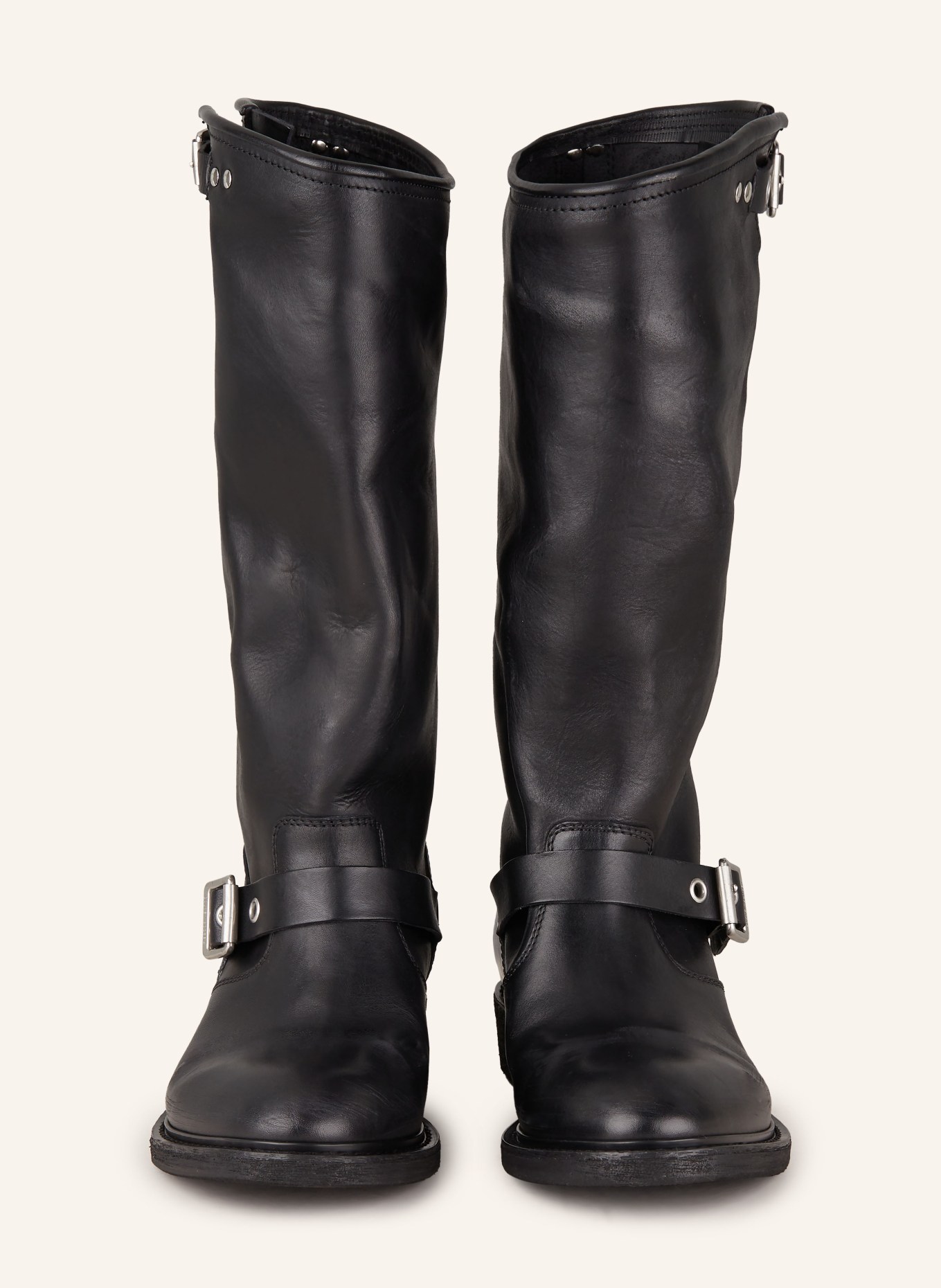 GOLDEN GOOSE Biker Boots: SCHWARZ