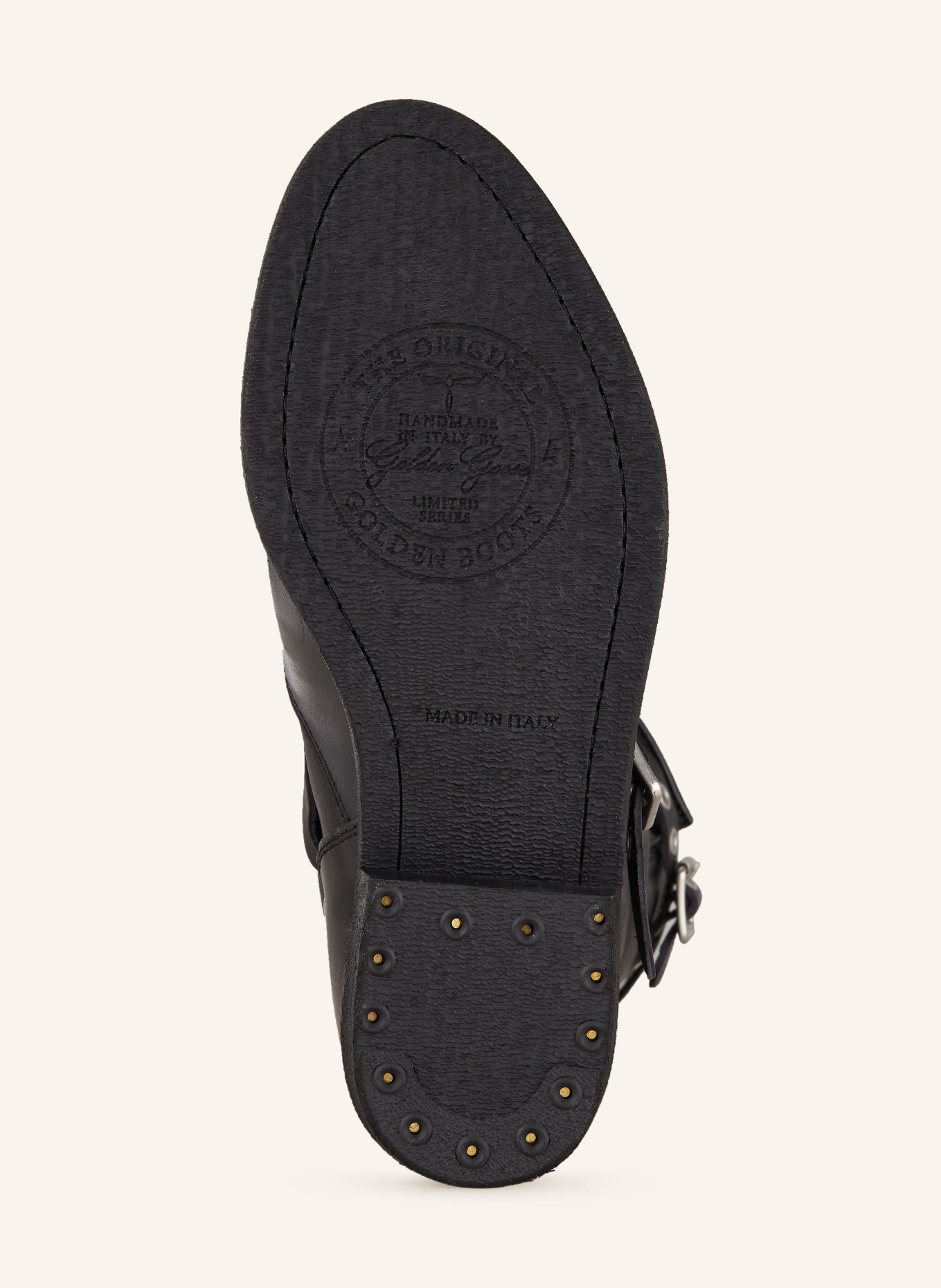 GOLDEN GOOSE Biker Boots: SCHWARZ