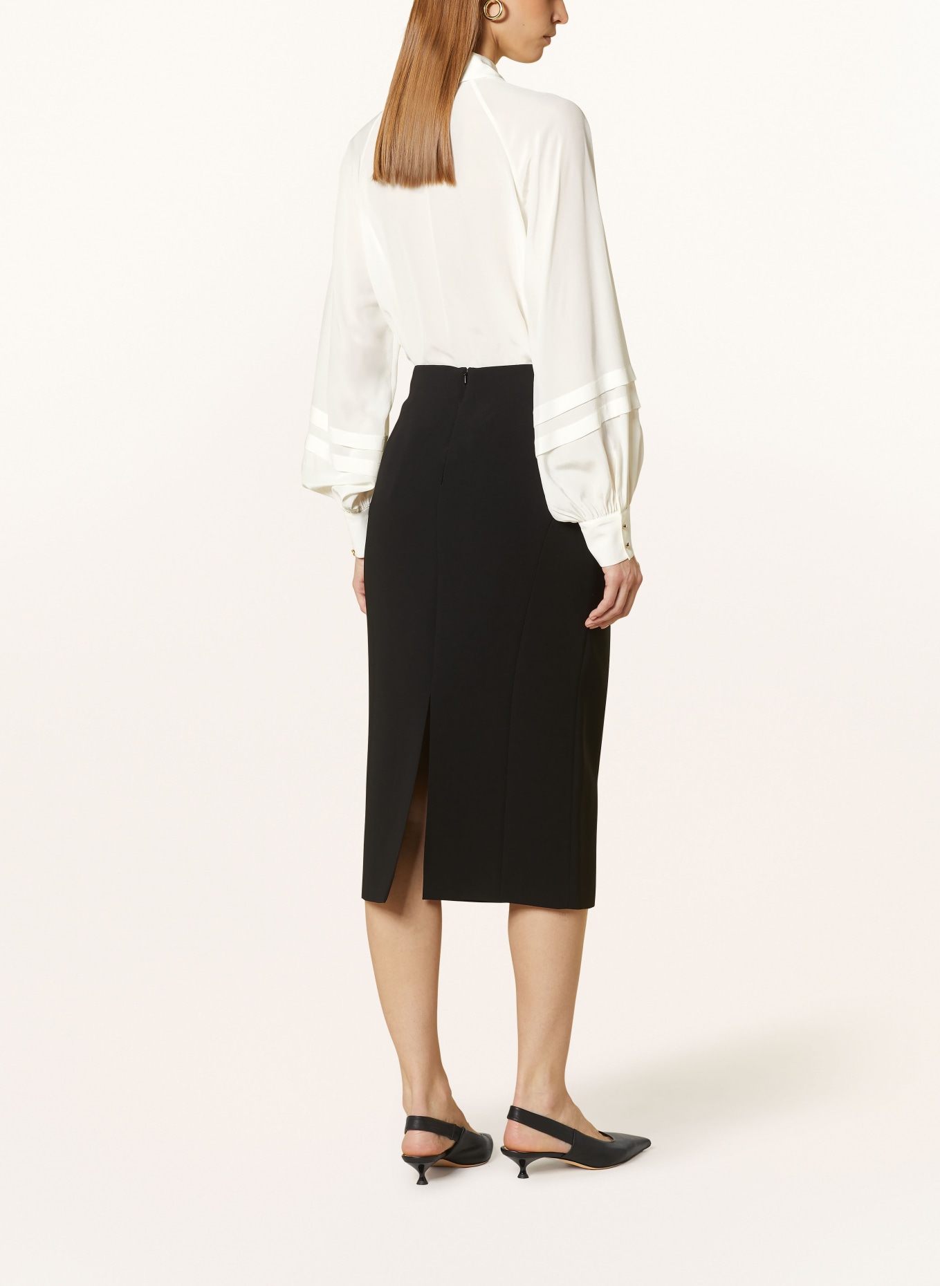 Max Mara STUDIO Shirt blouse POMEZ in silk, Color: ECRU (Image 3)