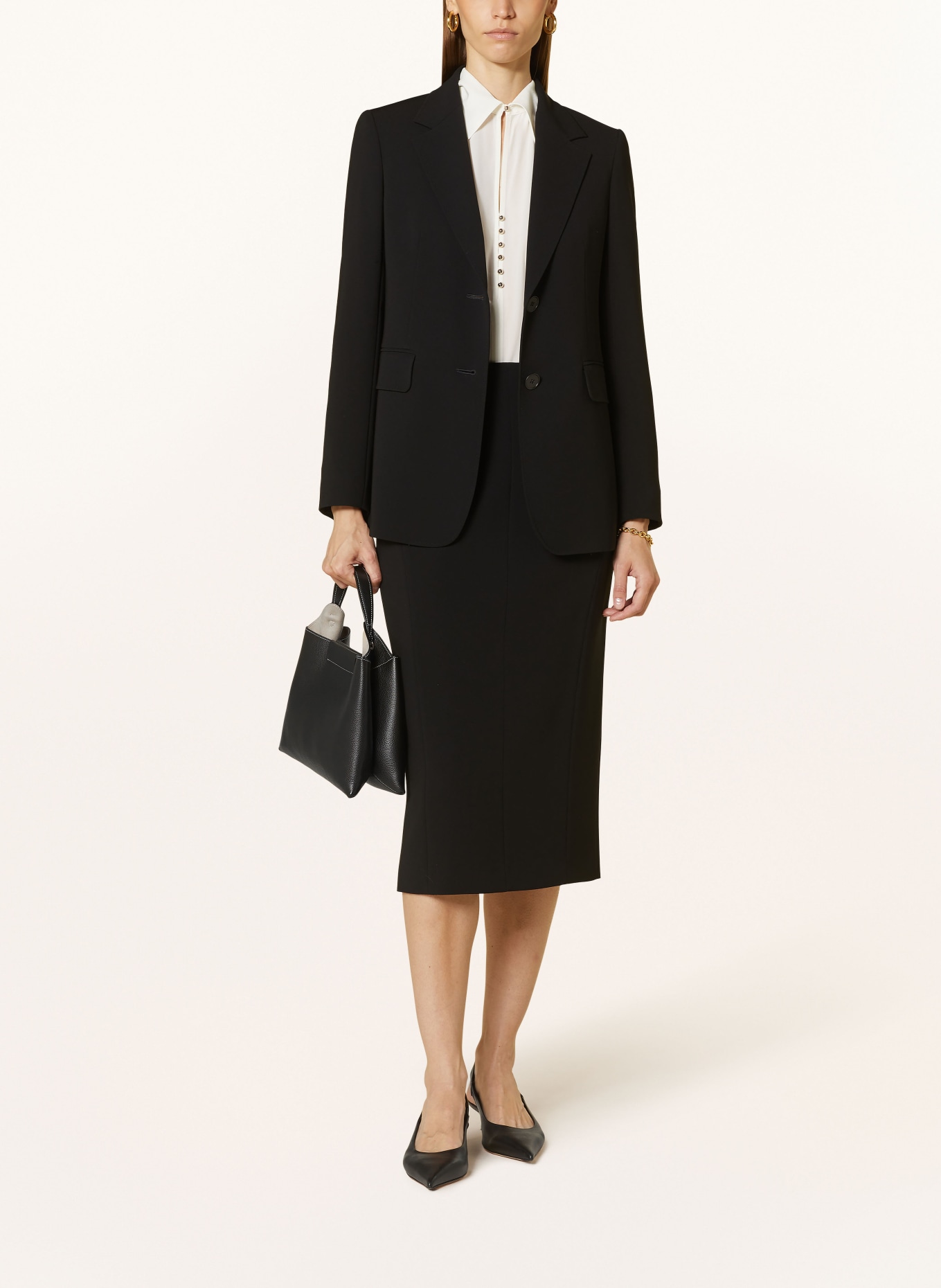 Max Mara STUDIO Blazer LINZ, Farbe: SCHWARZ (Bild 2)