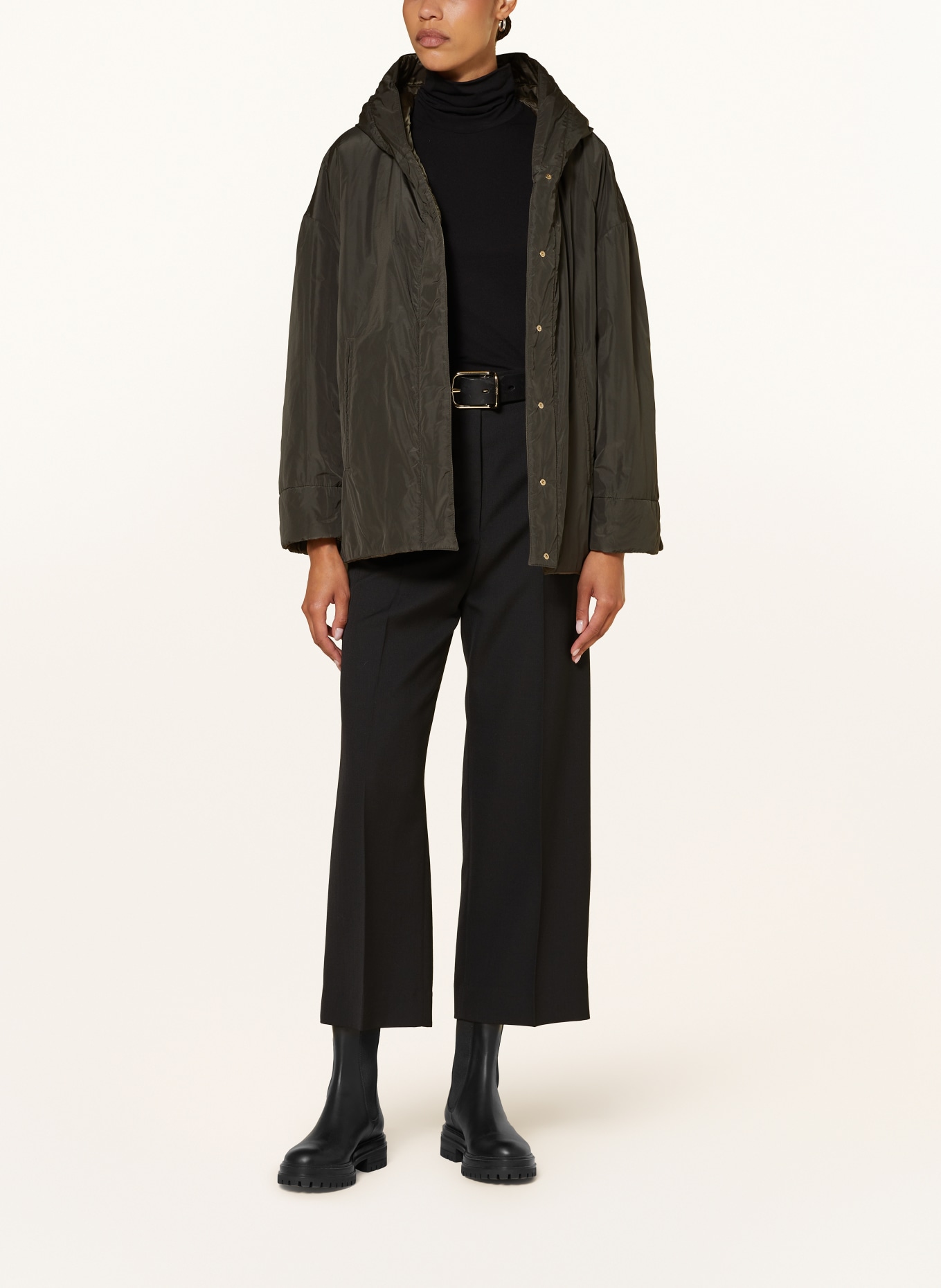 Max Mara The Cube Steppjacke GREENMO zum Wenden: DUNKELGRÜN