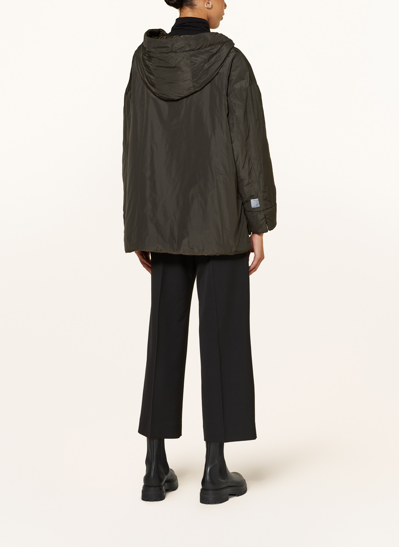 Max Mara The Cube Steppjacke GREENMO zum Wenden: DUNKELGRÜN