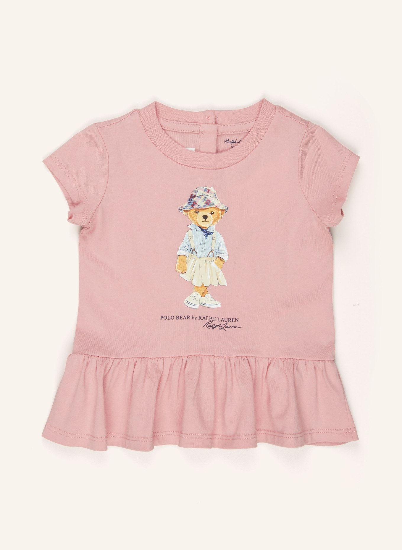 POLO RALPH LAUREN T Shirt mit SchoBchen in rosa
