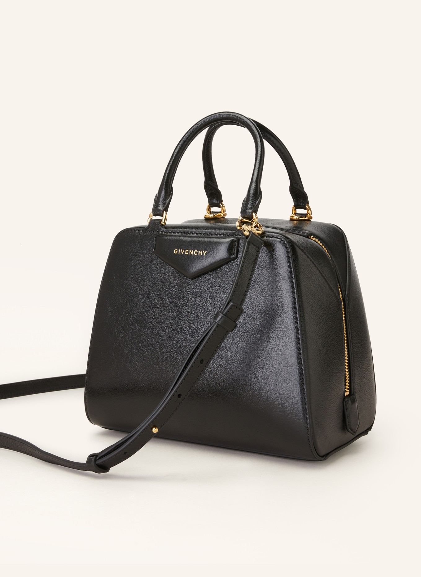 Givenchy antigona mini leather satchel top