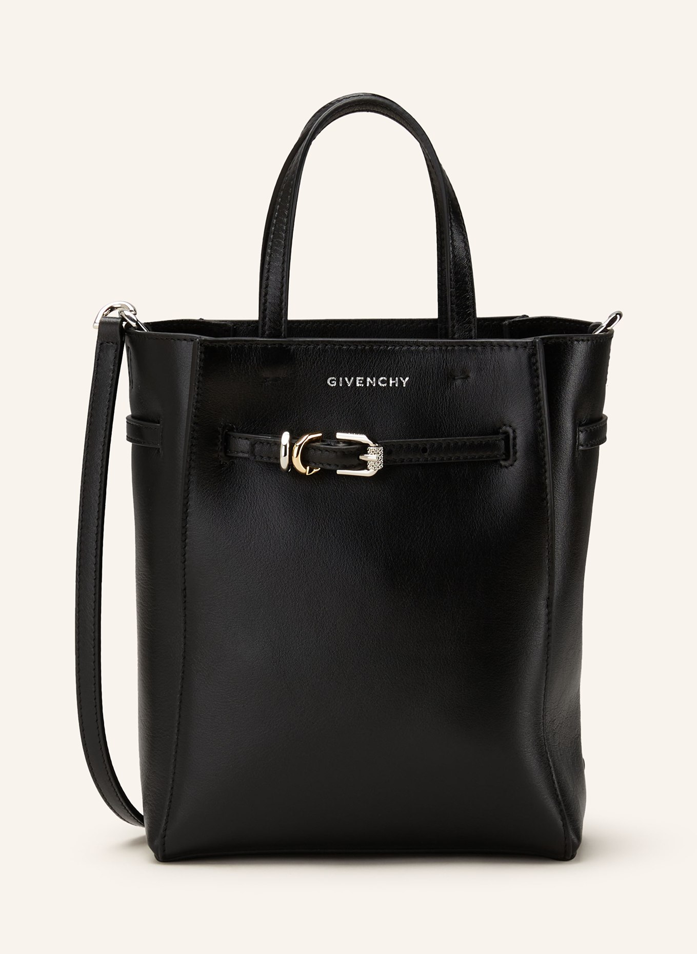 GIVENCHY Torba shopper VOYOU MINI, Kolor: CZARNY (Obrazek 1)