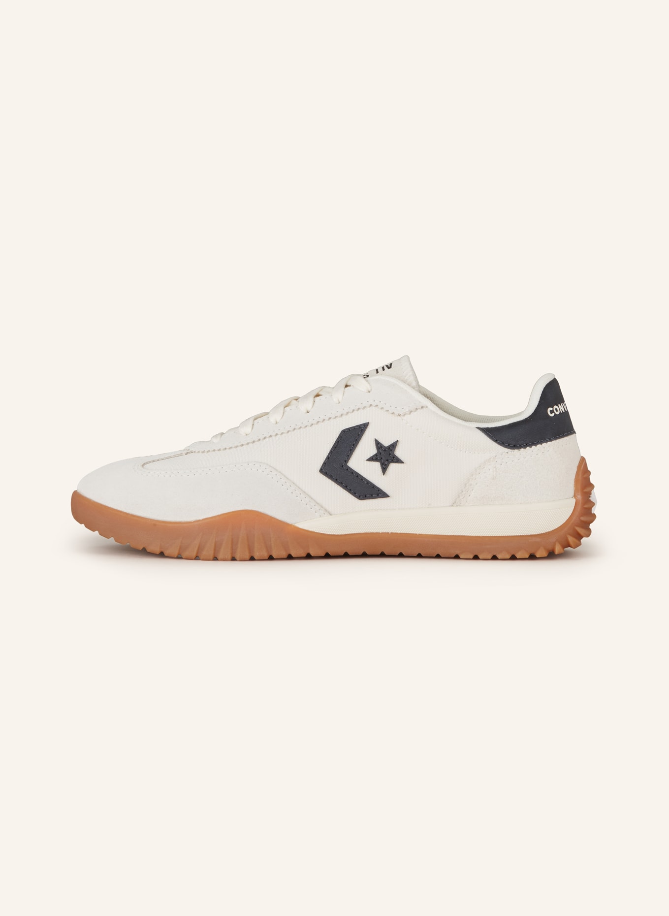 CONVERSE Sneaker RUN STAR TRAINER in creme camel schwarz