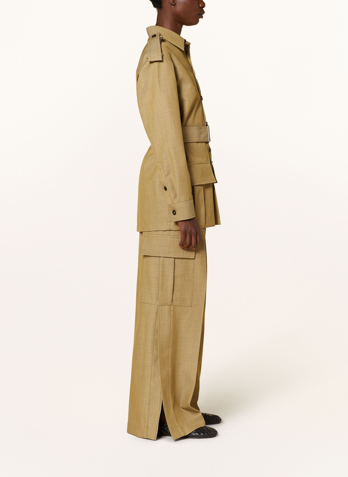 BURBERRY Cargohose: BEIGE