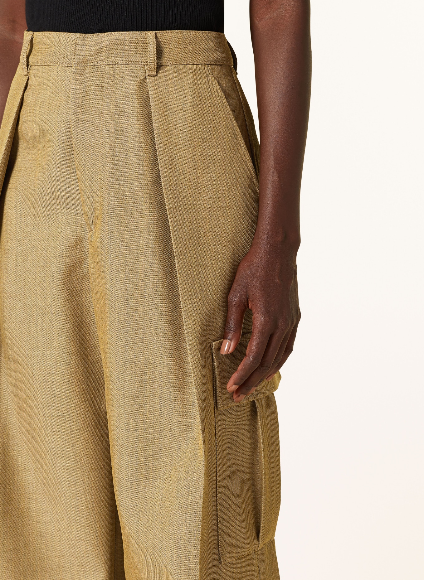 BURBERRY Cargohose: BEIGE