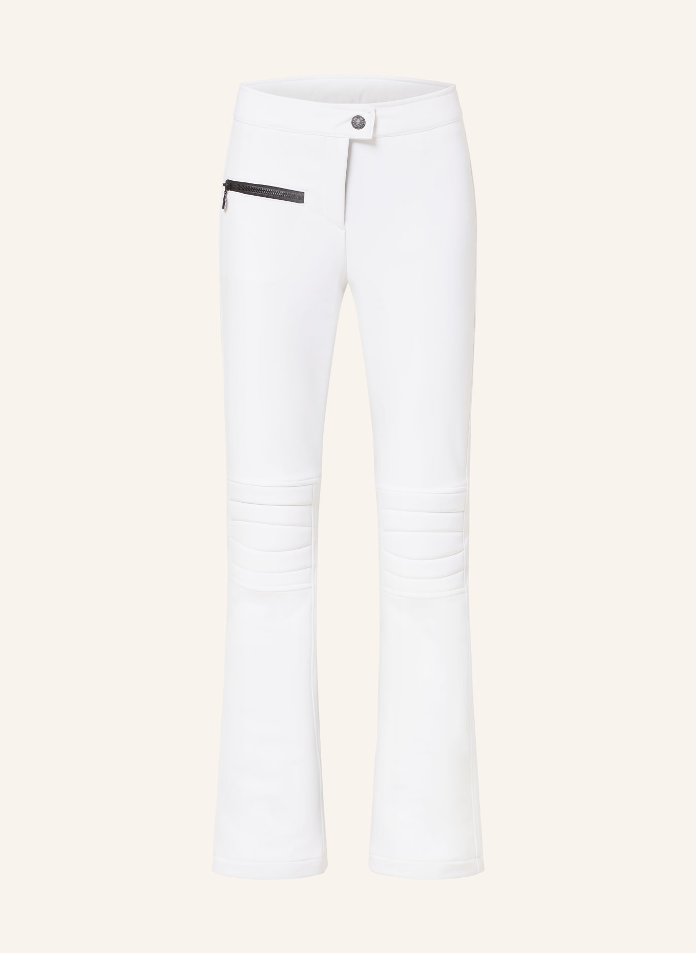 SPORTALM Softshell ski pants in white