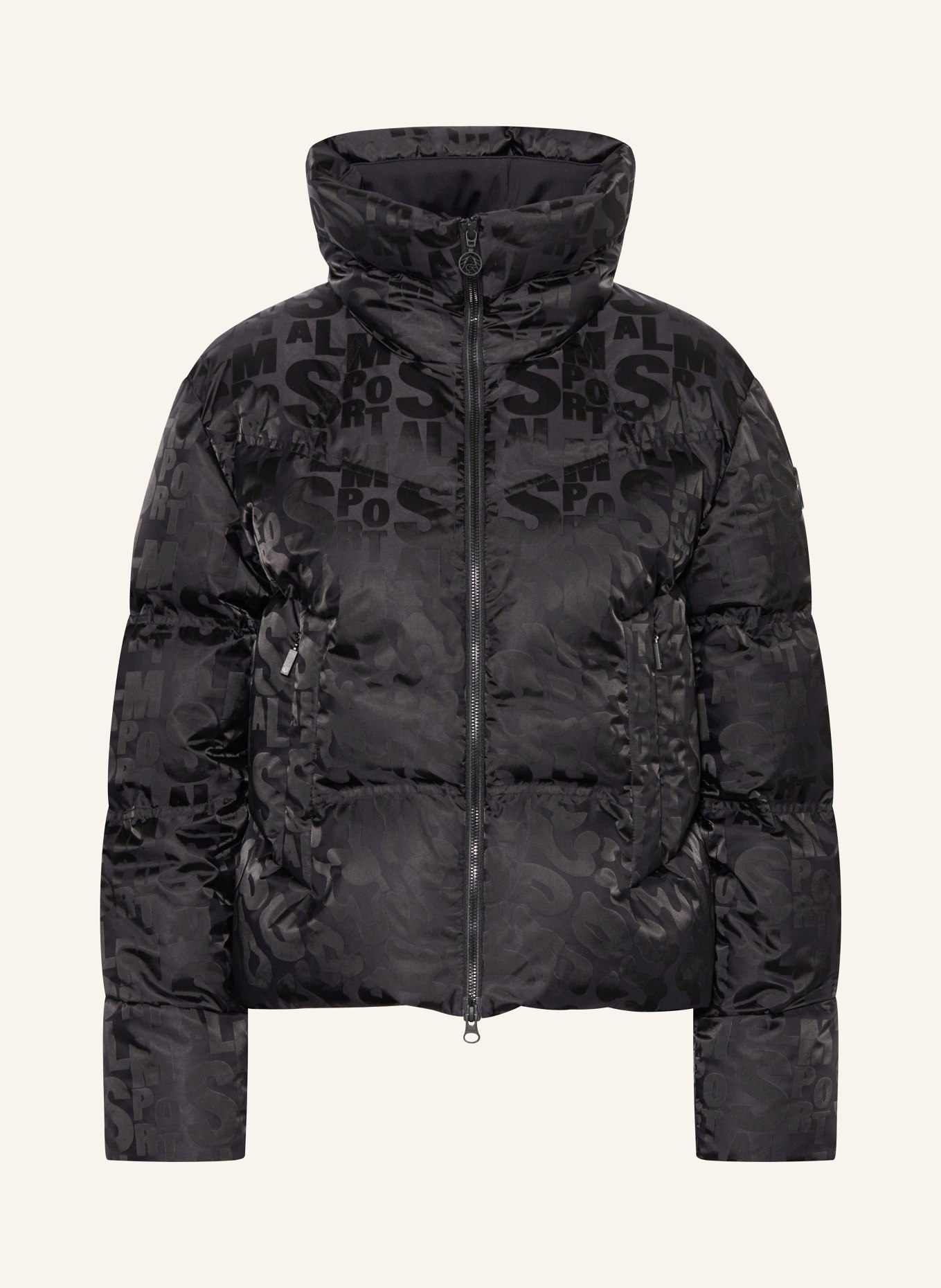 SPORTALM Puchowa kurtka narciarska: CZARNY