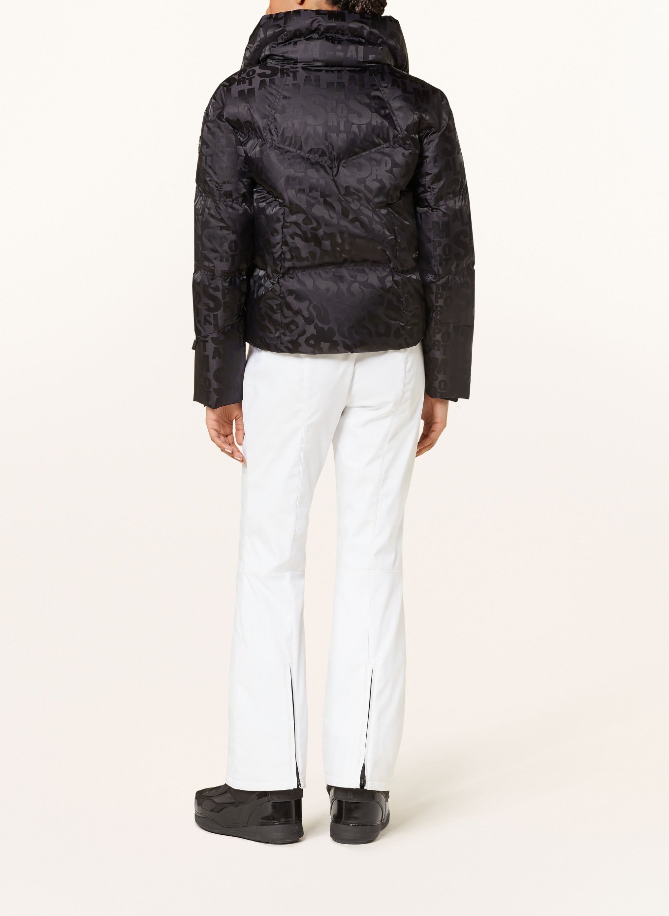 SPORTALM Puchowa kurtka narciarska: CZARNY