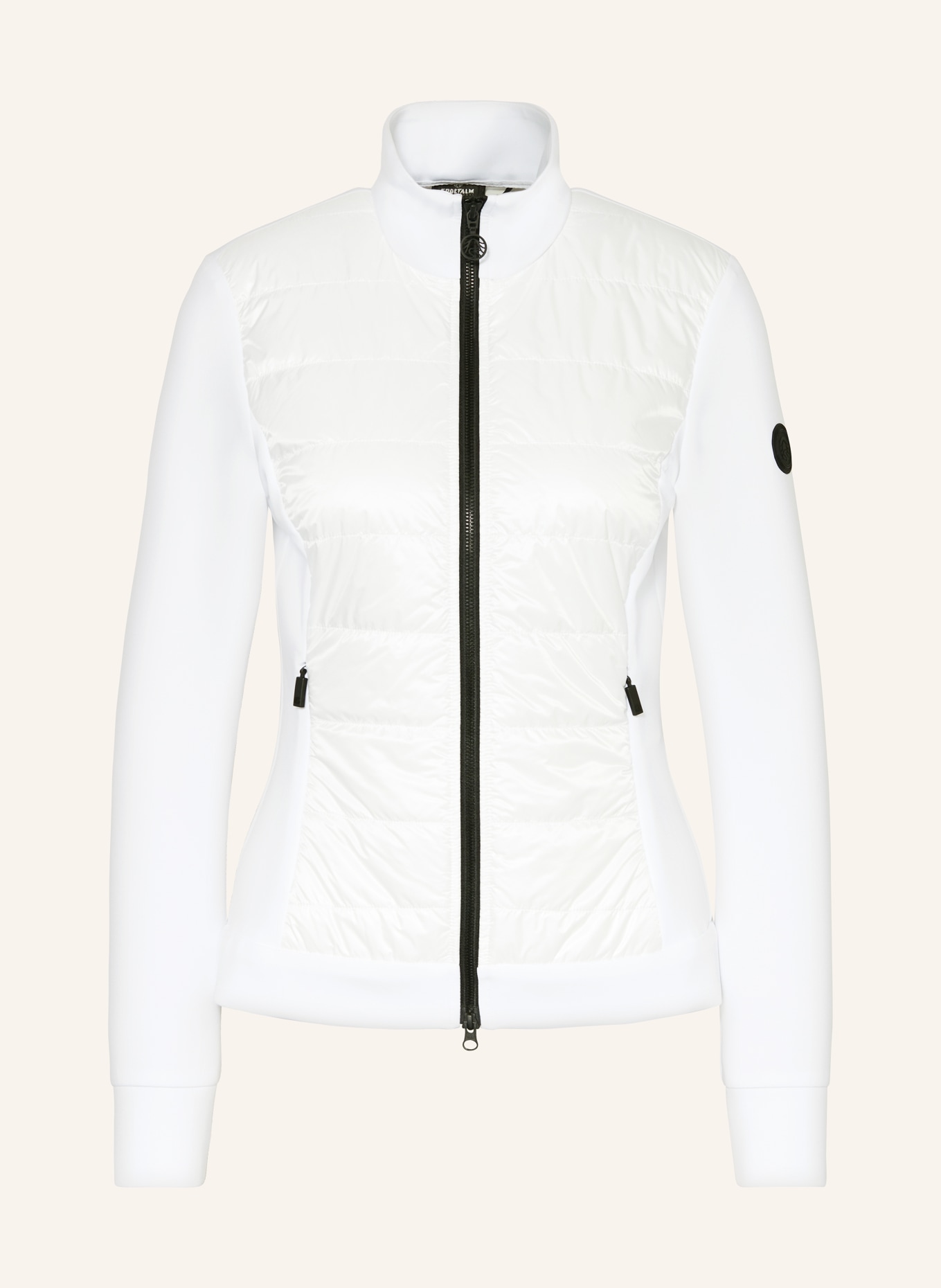 SPORTALM Midlayer-Jacke: WEISS