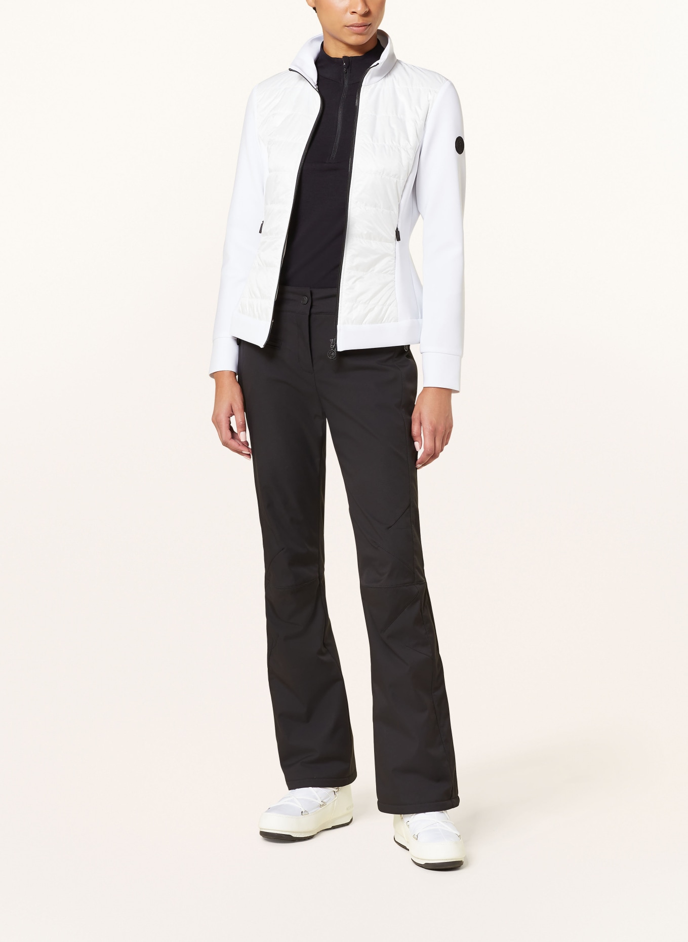 SPORTALM Midlayer-Jacke: WEISS