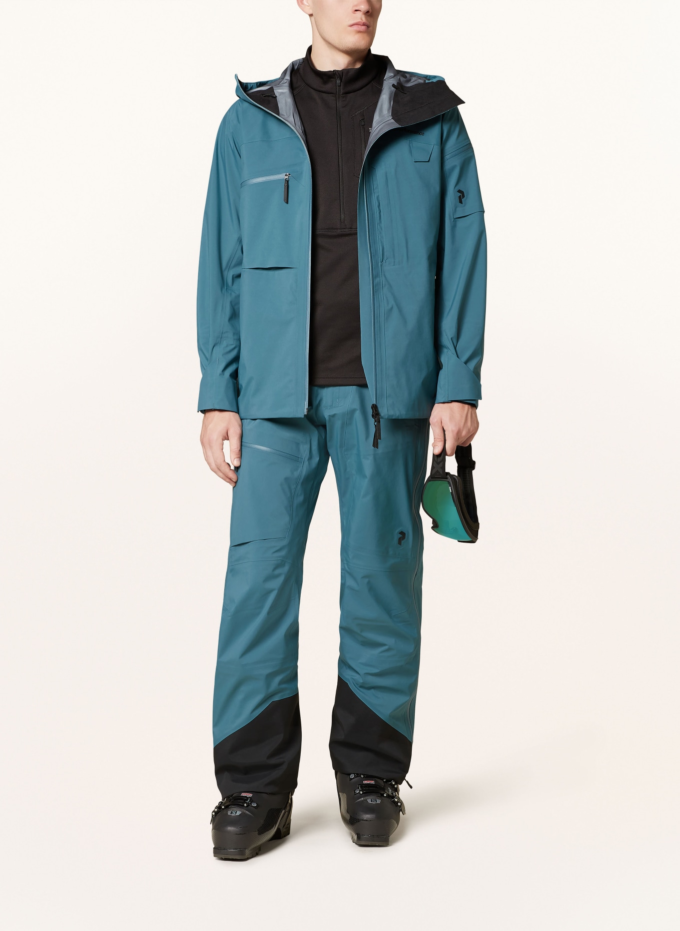 Peak Performance Hardshell ski pants ALPINE GORE-TEX: TEAL