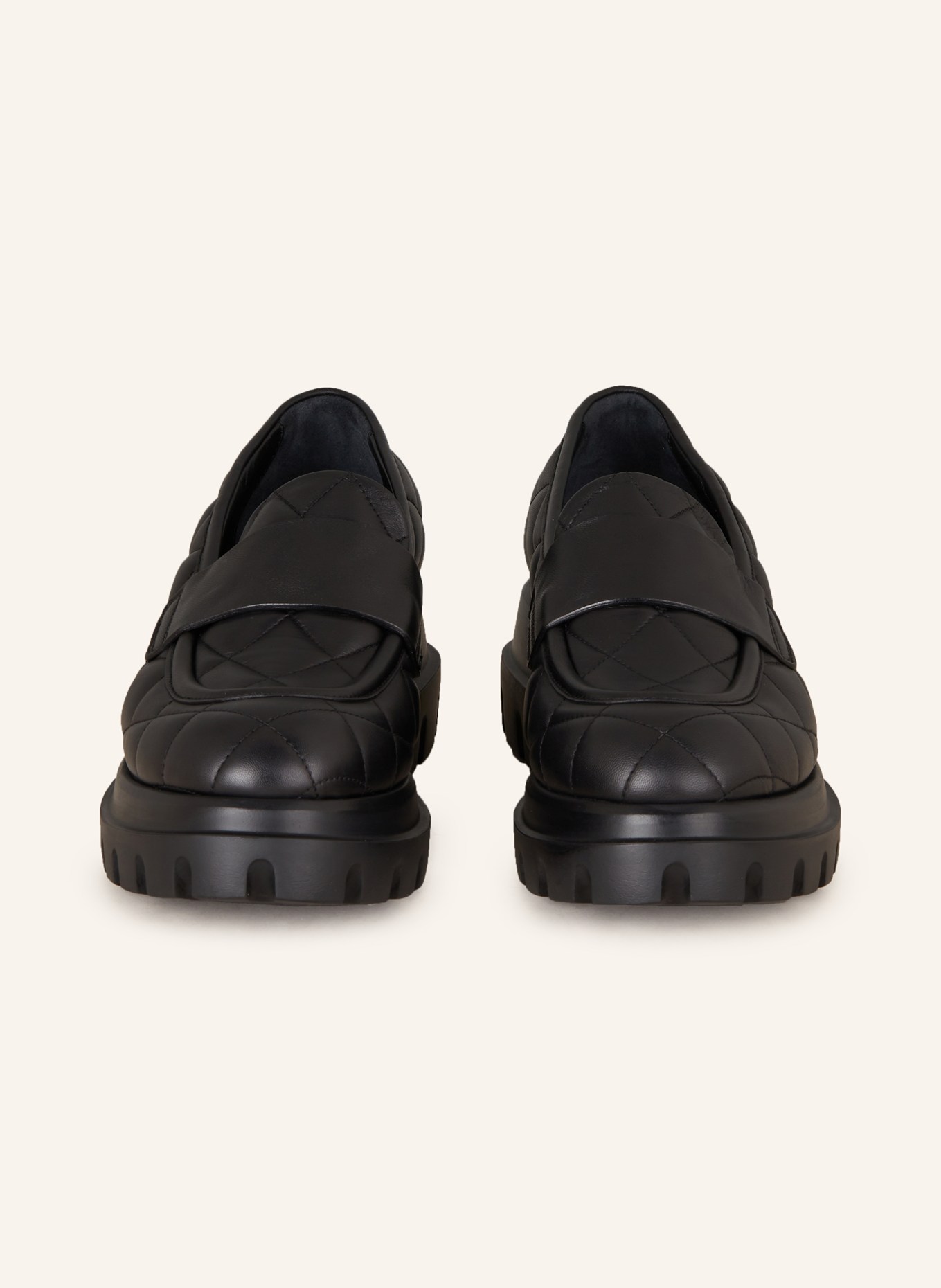 AGL Plateau-Loafer CELESTE: SCHWARZ