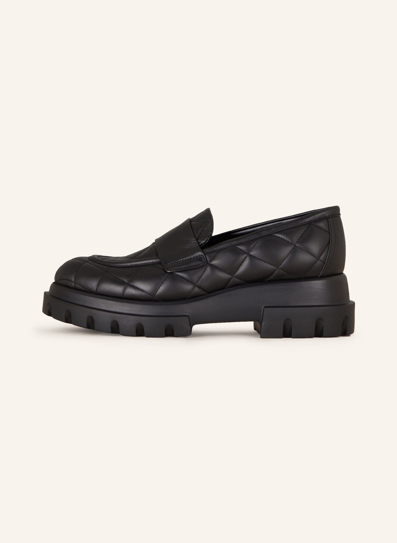 AGL Plateau-Loafer CELESTE: SCHWARZ