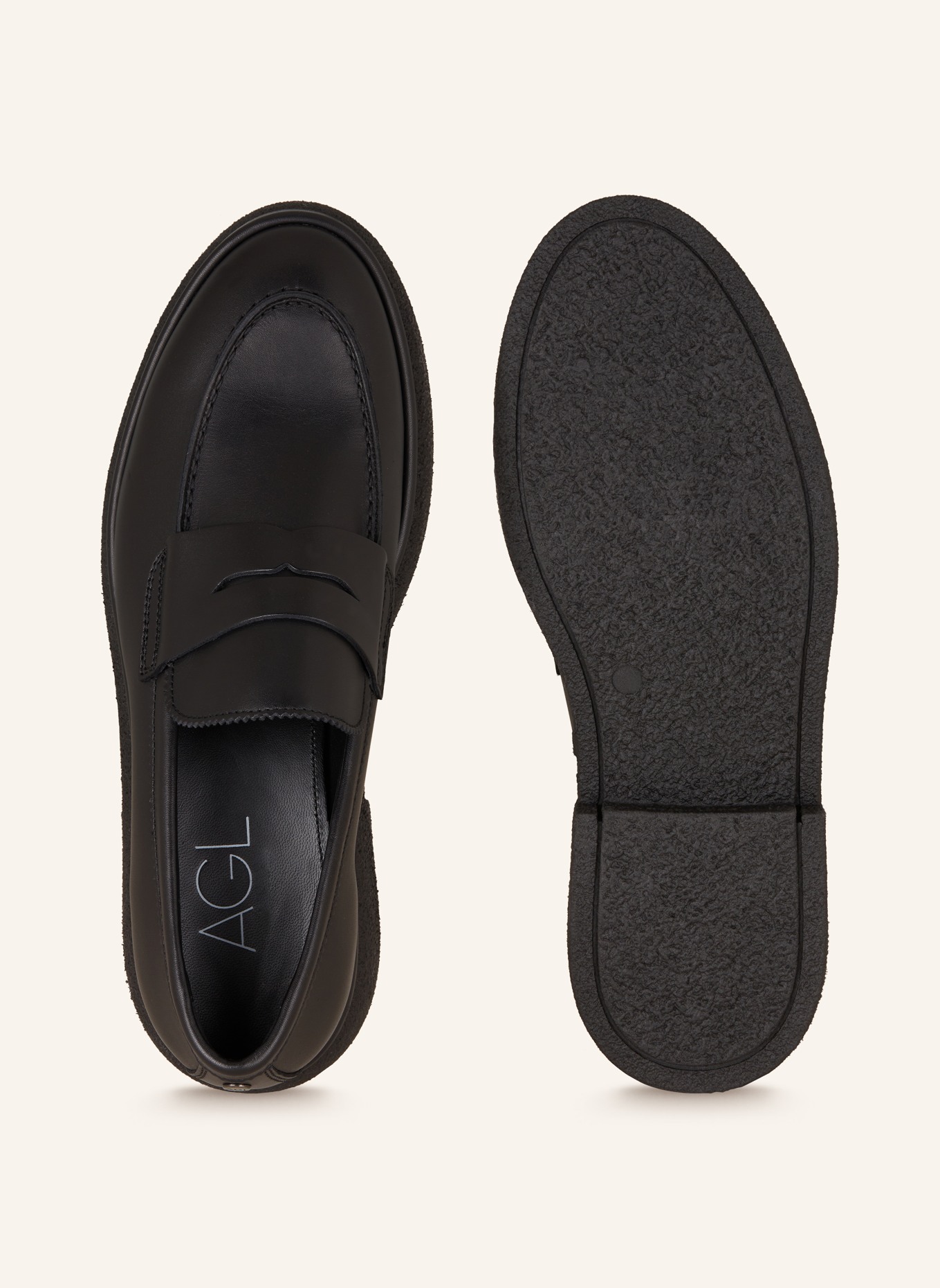 AGL Penny loafers ALISON, Color: BLACK (Image 5)