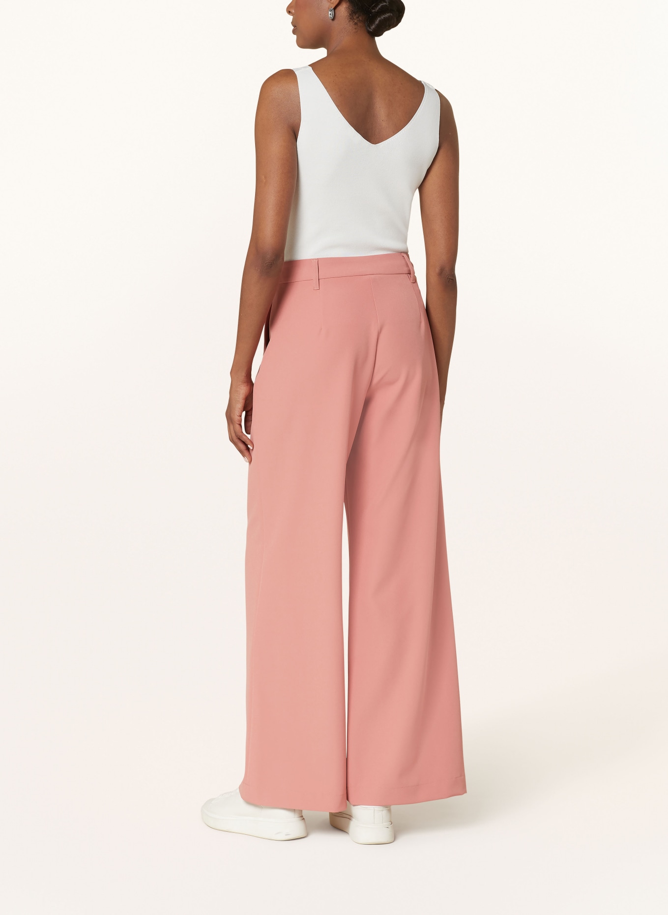 SPORTALM Wide leg trousers, Color: LIGHT RED (Image 3)