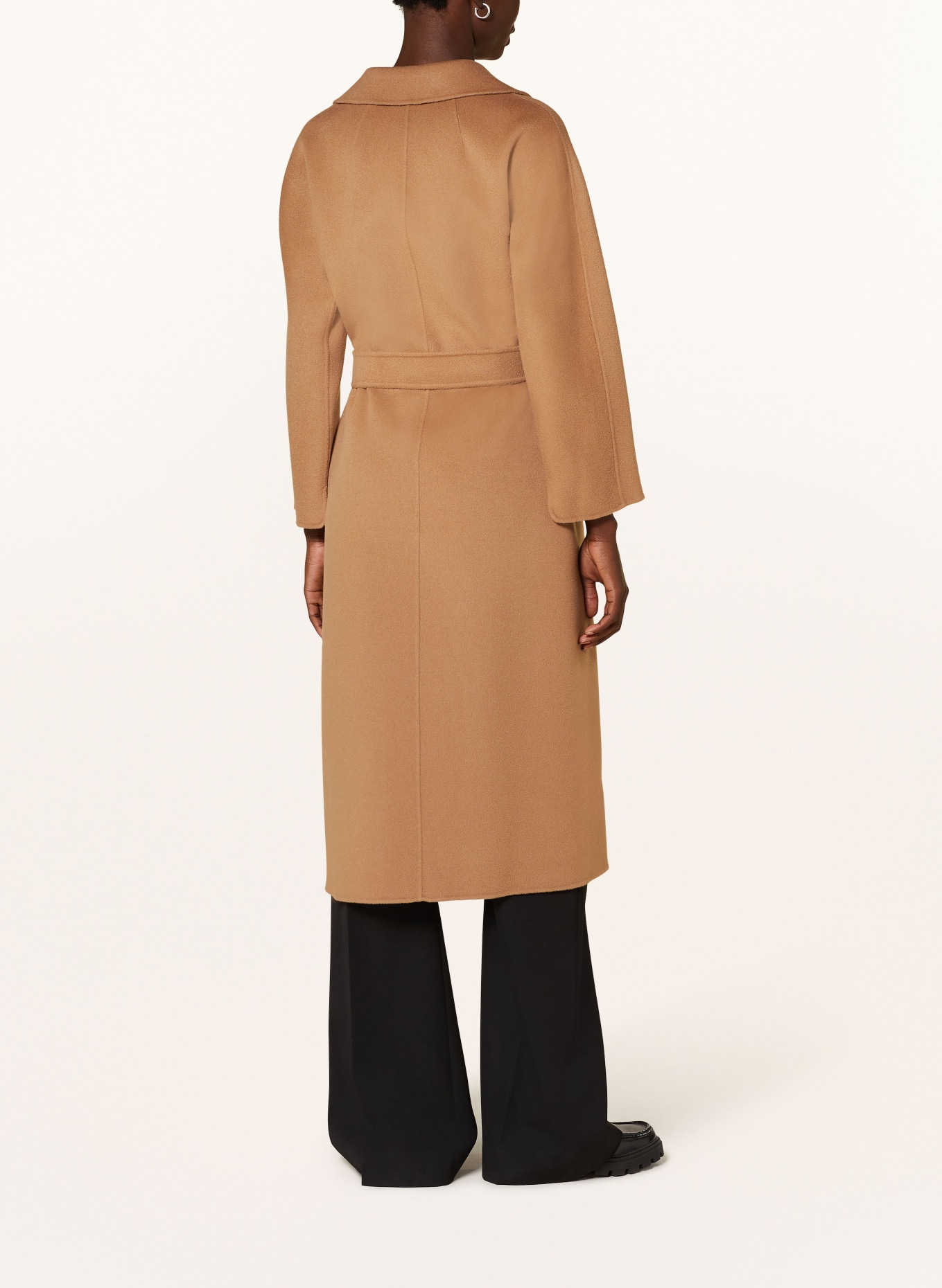 S Max Mara Wollmantel ESTURIA mit 3/4-Arm, Farbe: CAMEL (Bild 3)